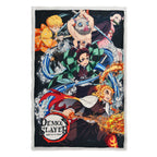 Product image Demon Slayer - Crew Plush Blanket with Teddy Fleece