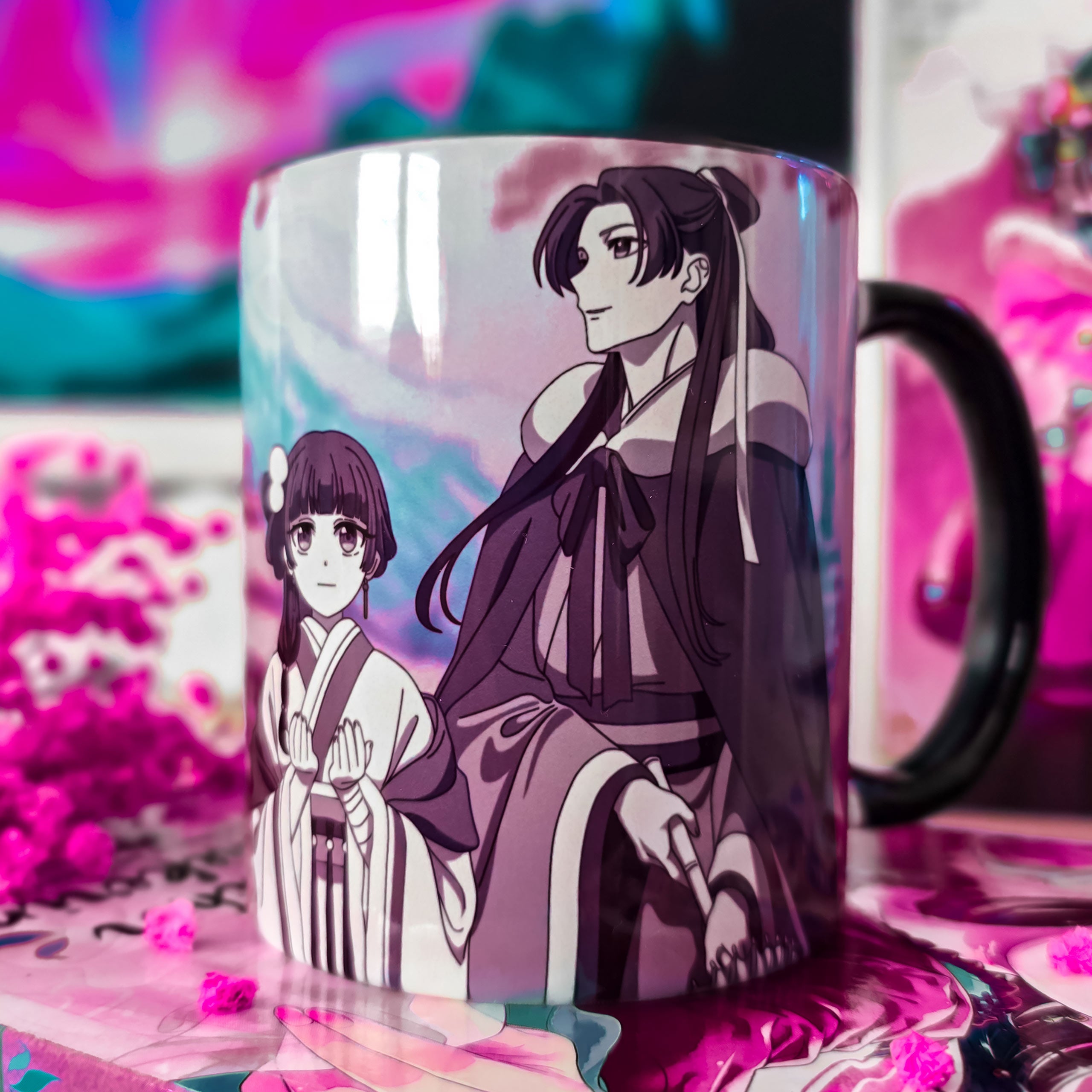 Product image Maomao and Jinshi Mug for The Apothecary Diaries Fans