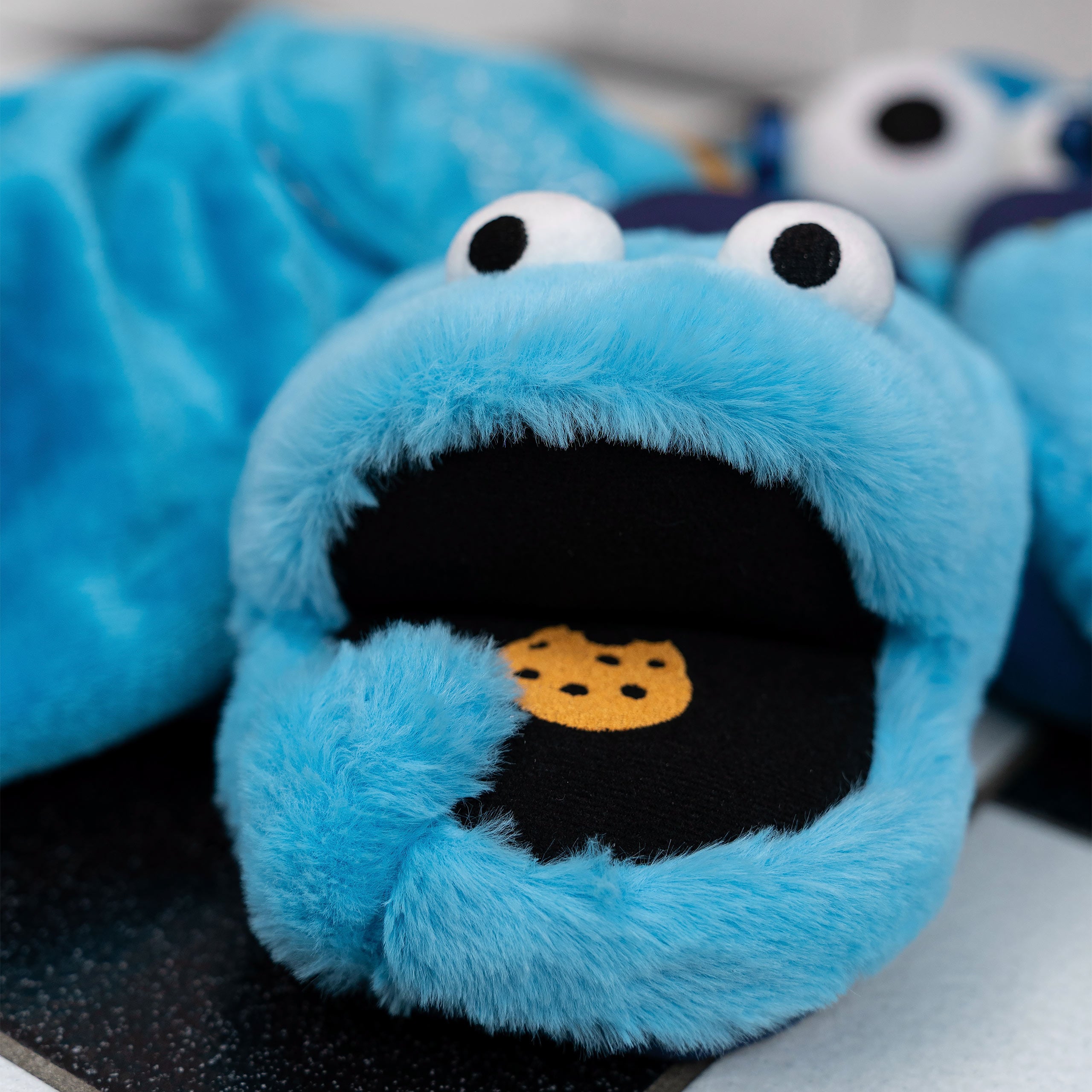 Product image Cookie Monster Plush Slippers - Sesame Street