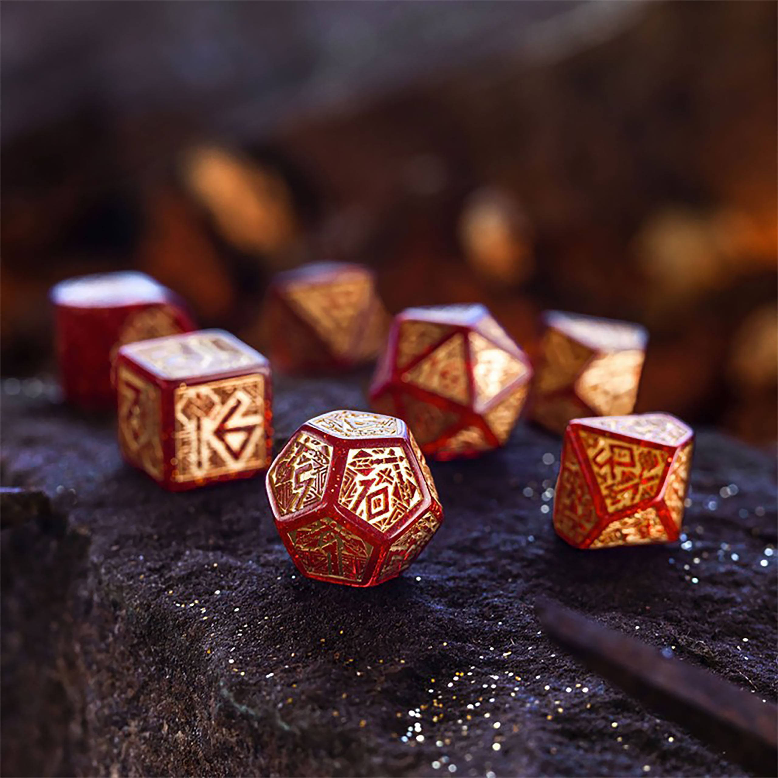 Product image Dwarven - Jewels RPG Dice Set 7pcs