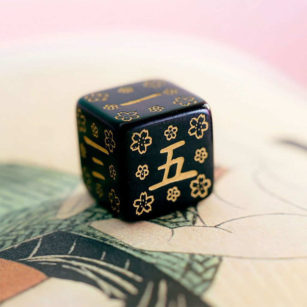 Product image Japanese - Deep Night Firefly Dice Set 7pcs