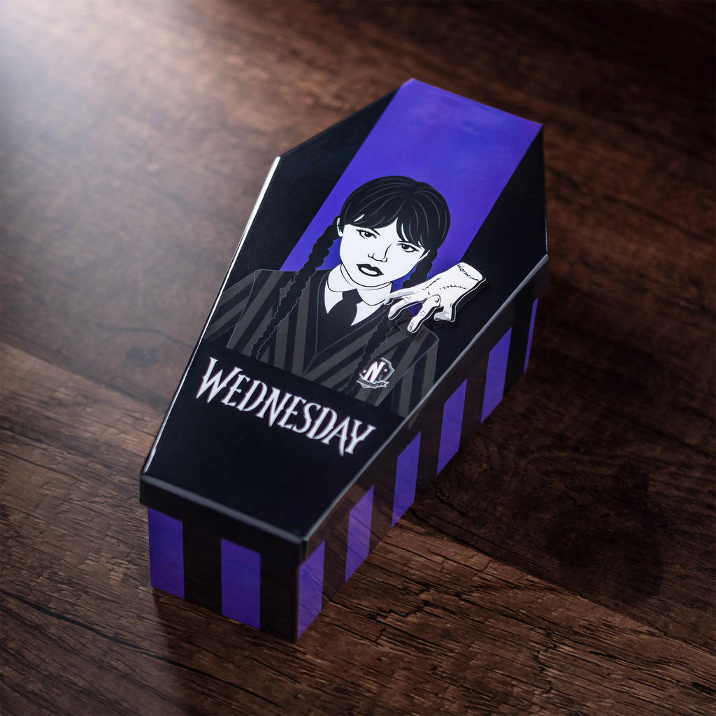Product image Wednesday Addams 8-piece stationery set