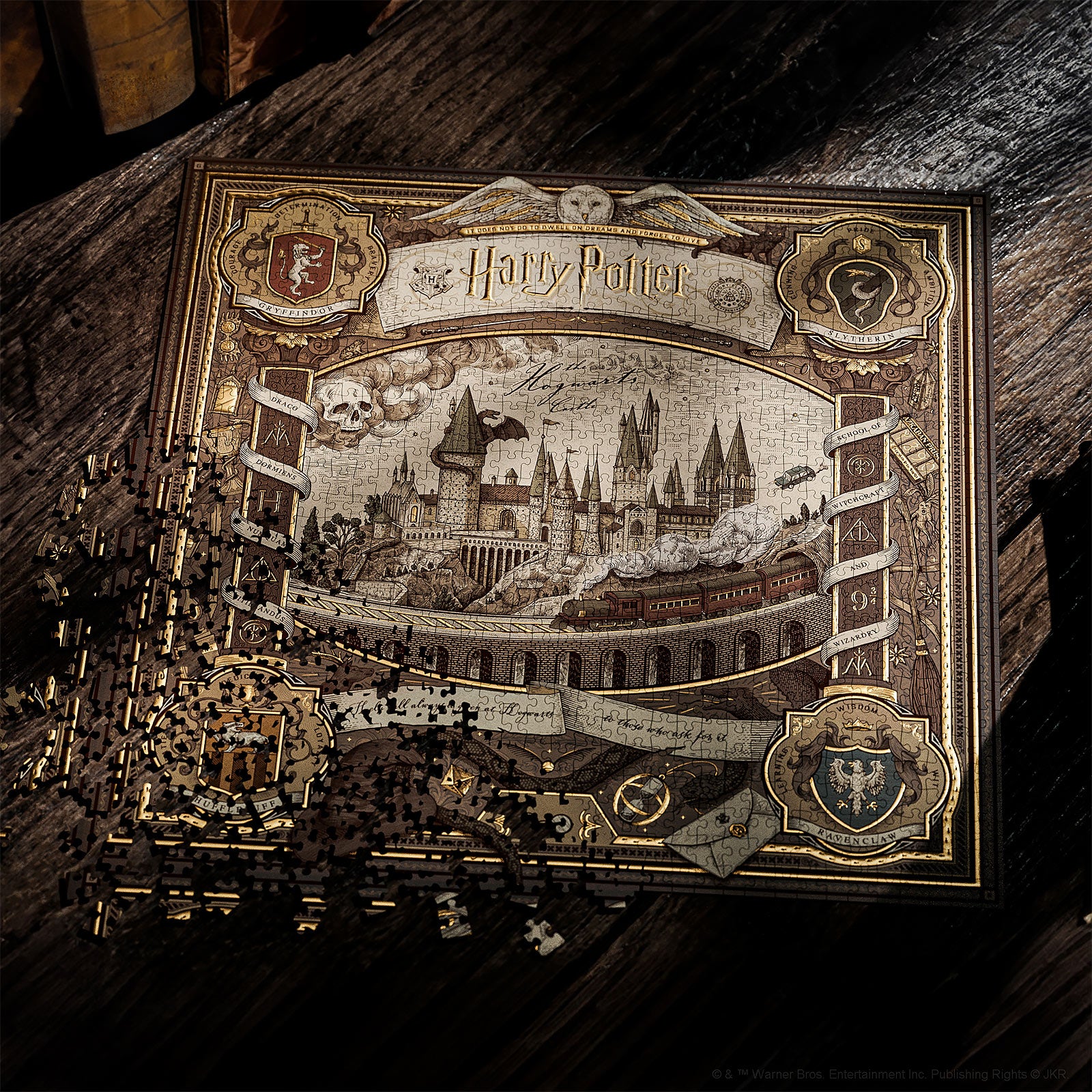Product image Harry Potter - Hogwarts Castle Premium Puzzle