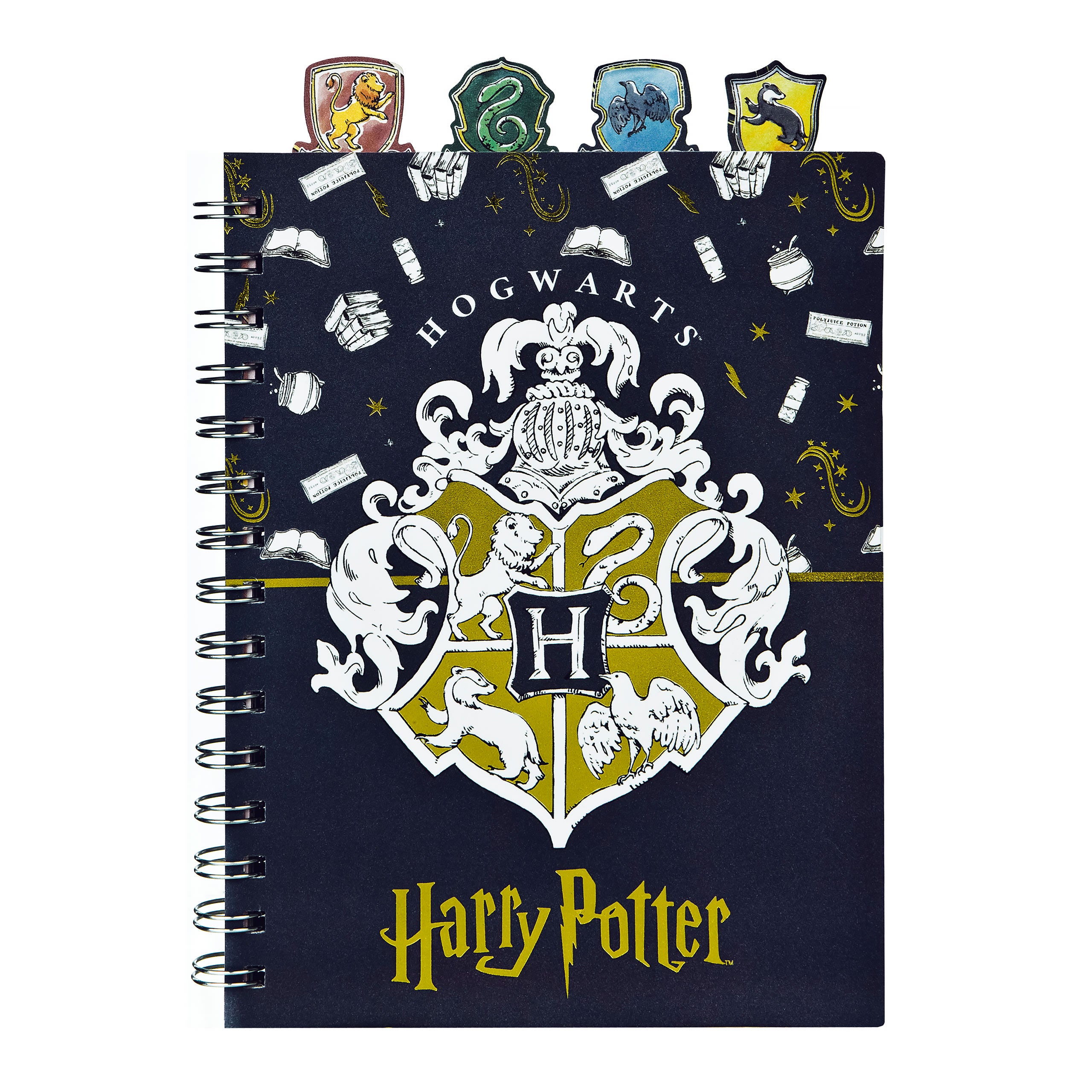 Product image Harry Potter - Hogwarts Spiral Notebook with Dividers