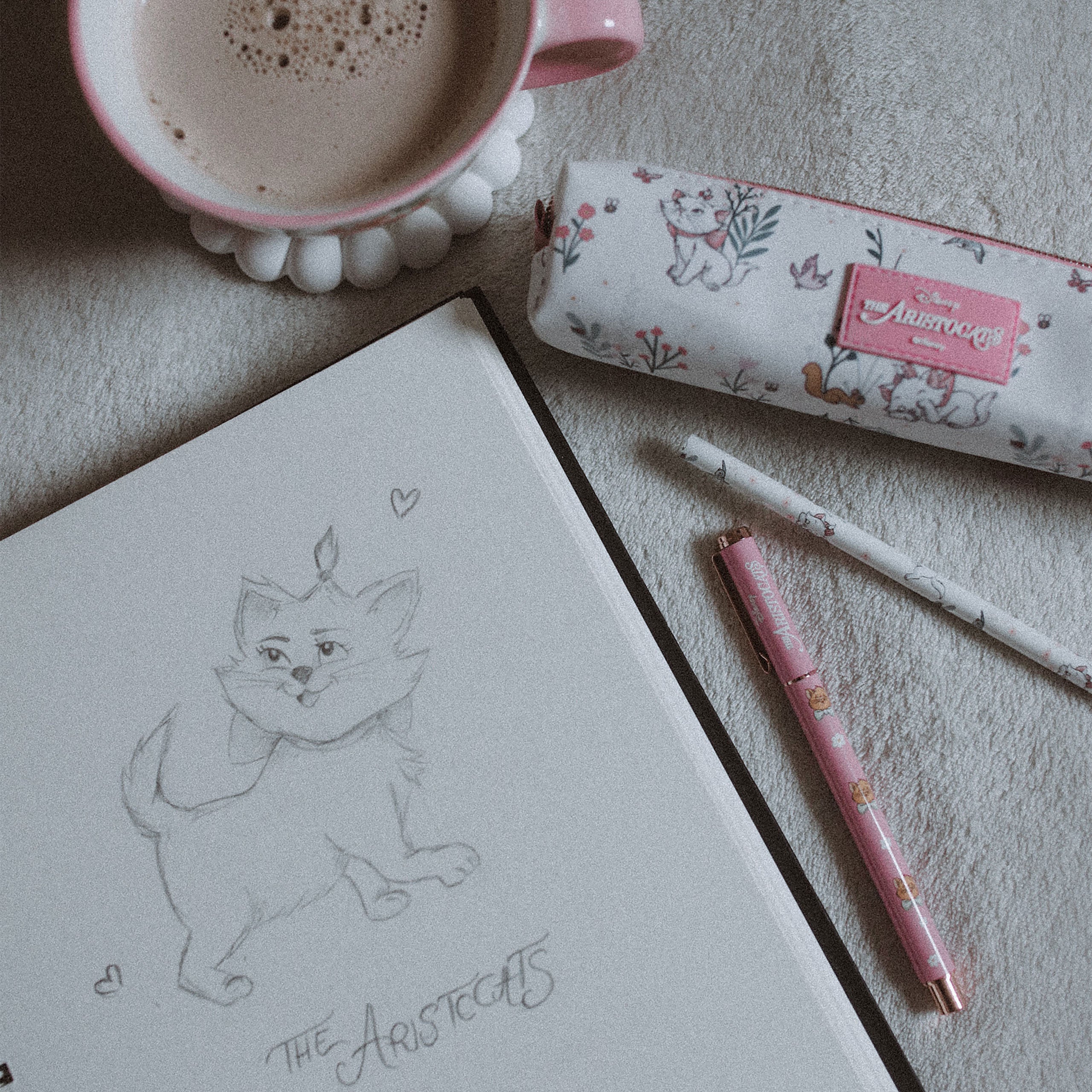 Product image Aristocats - Marie pencil case with pen and pencil