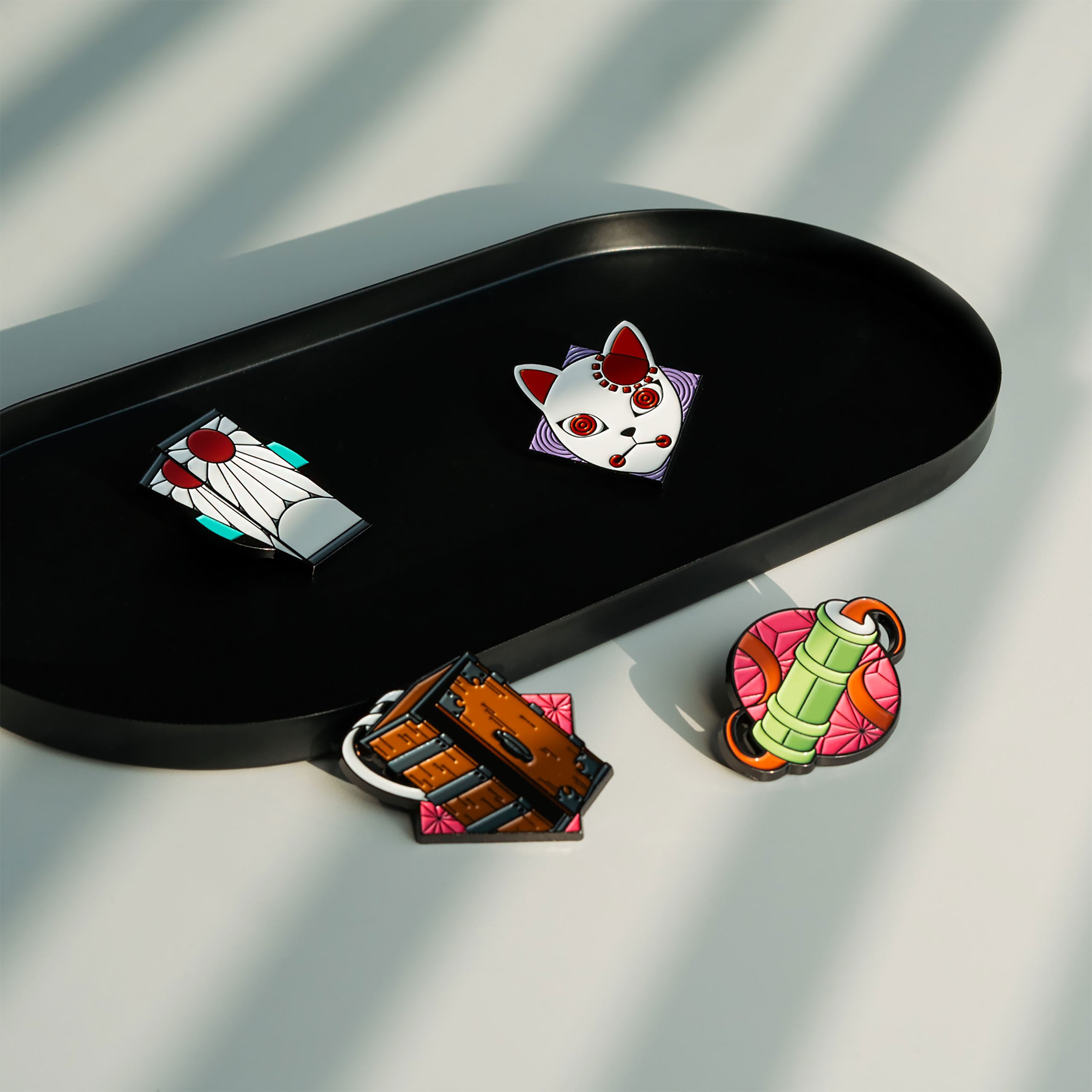 Product image Demon Slayer - Symbol Pin 4-Piece Set