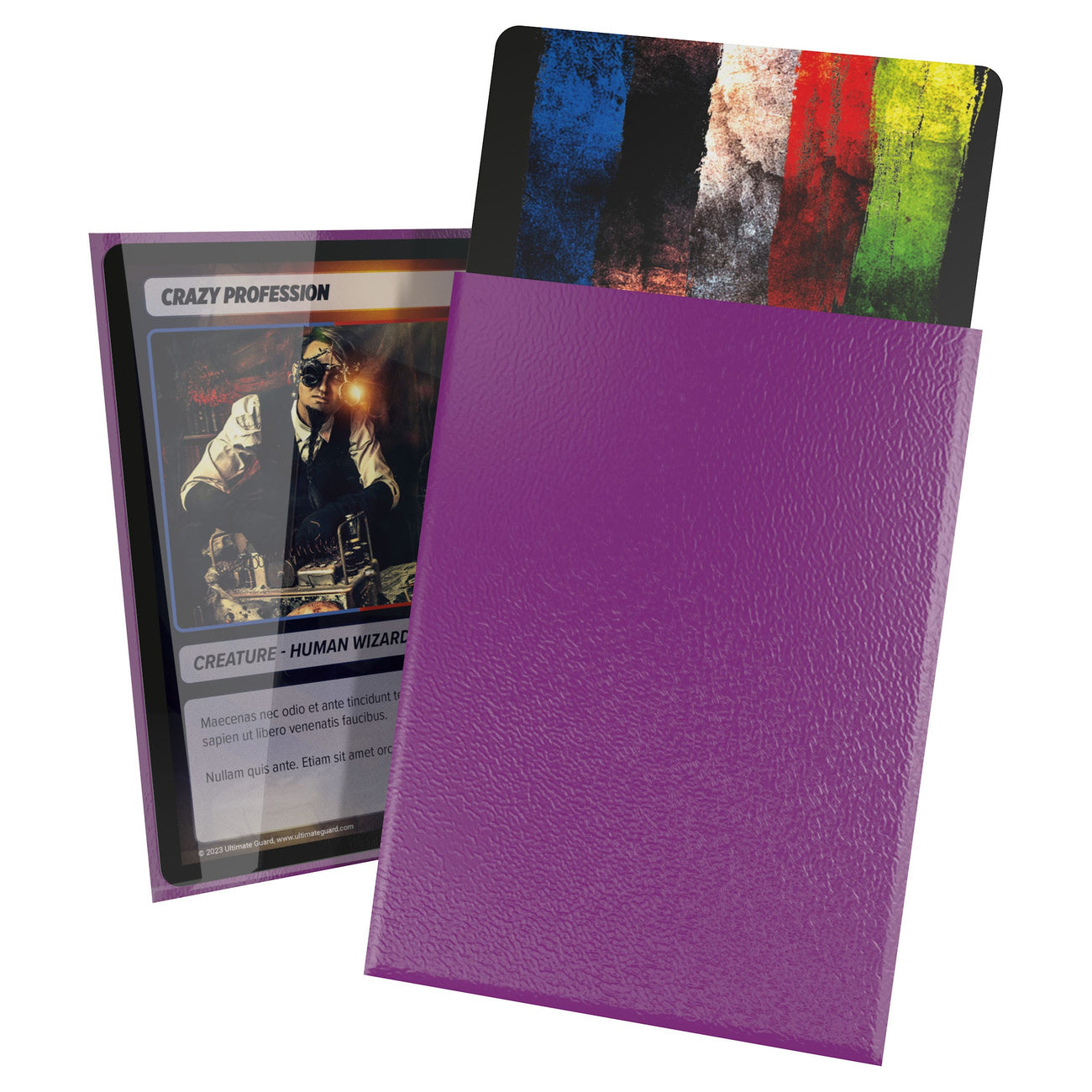 Product image Cortex Card Sleeves Purple 100-Pack Ultimate Guard for TCG Standard Size