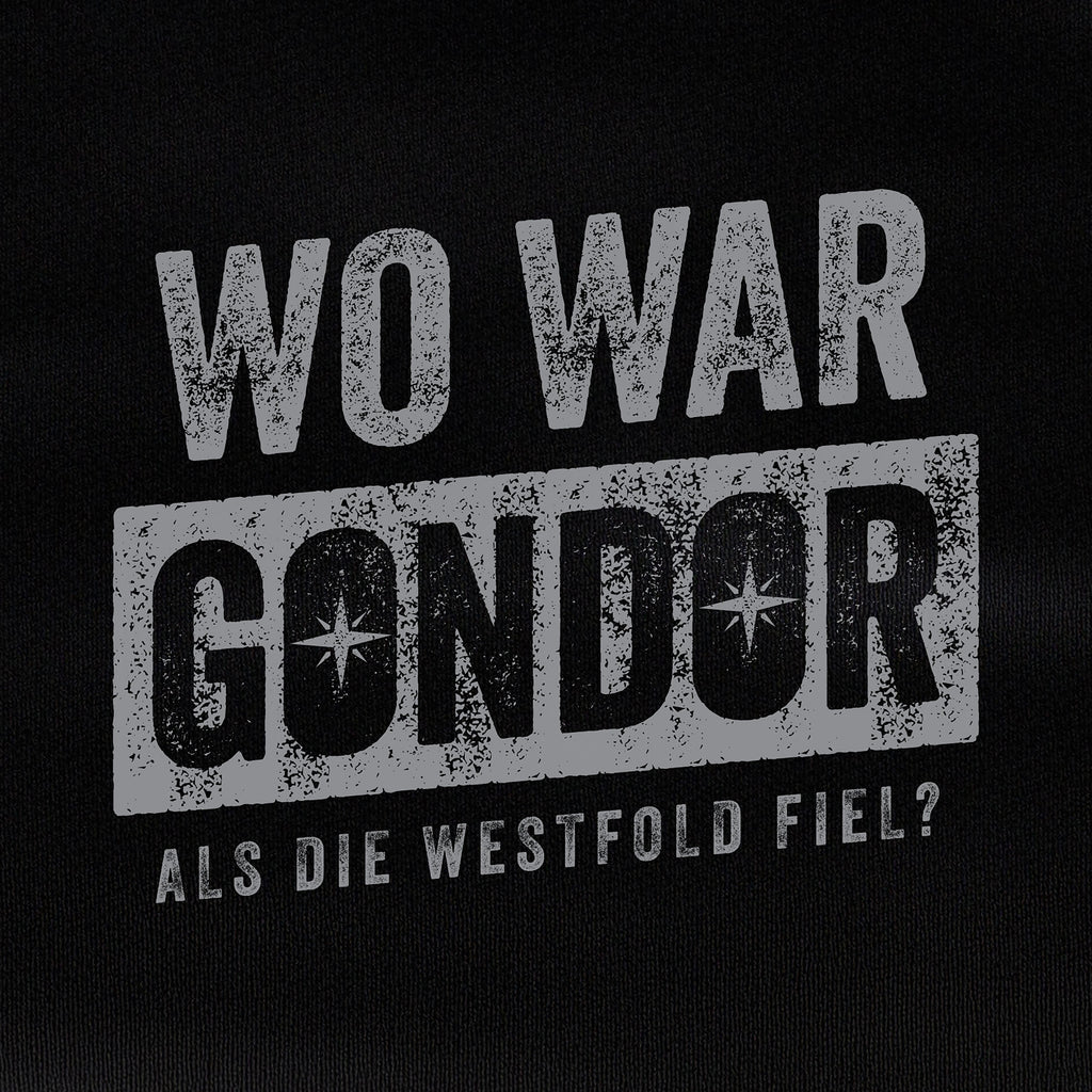 Product image Where Was T-Shirt for The Lord of the Rings Fans Black