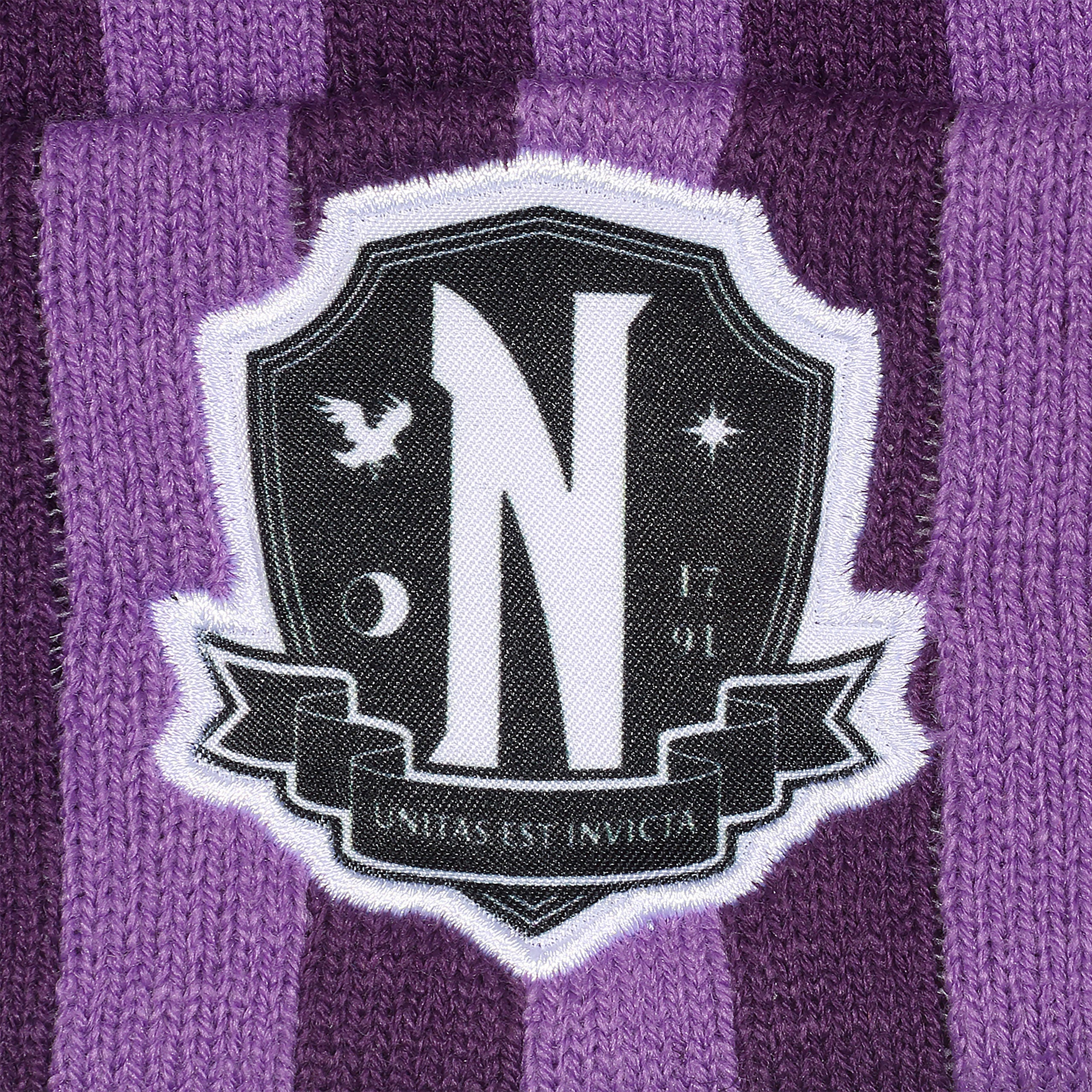 Product image Wednesday - Nevermore Logo Pom-Pom Beanie