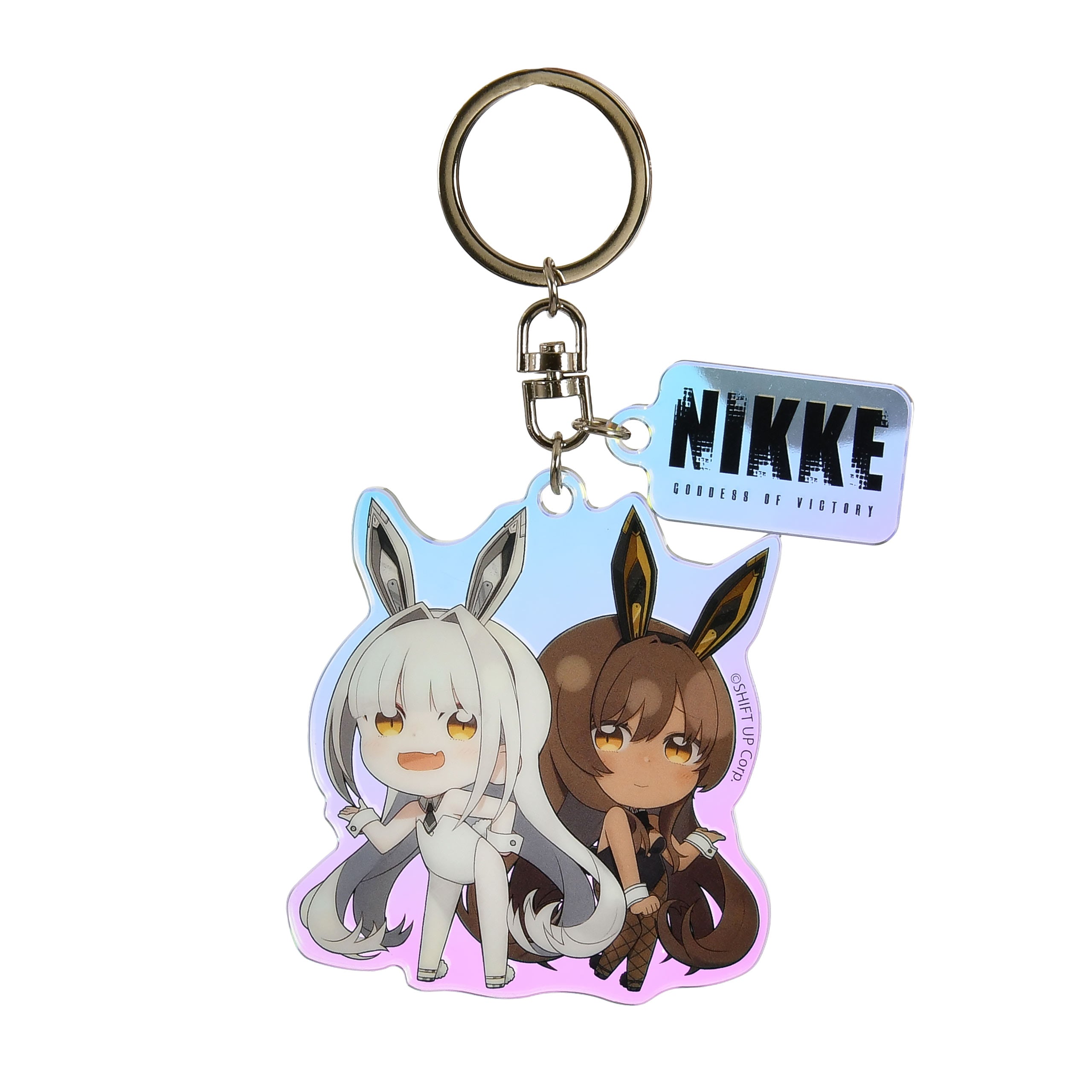 Product image Goddess of Victory: Nikke - Blanc and Noir Acrylic Keychain