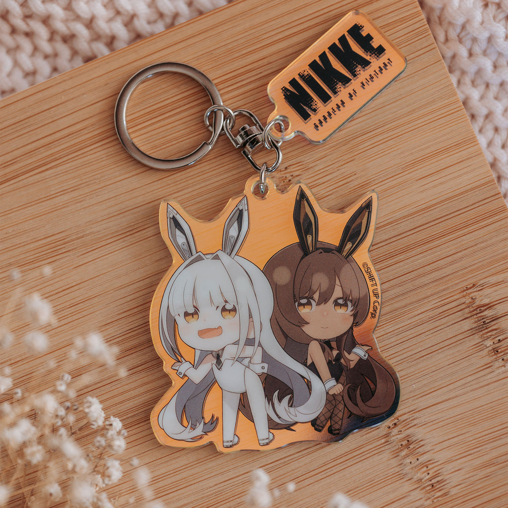 Product image Goddess of Victory: Nikke - Blanc and Noir Acrylic Keychain