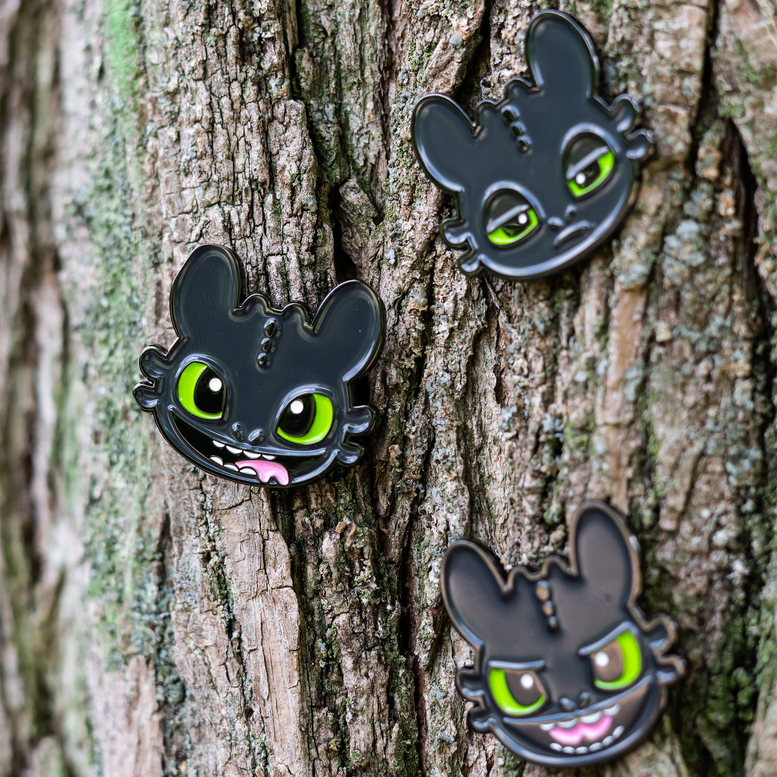 Product image How to Train Your Dragon - Toothless Pins 5-Piece Set