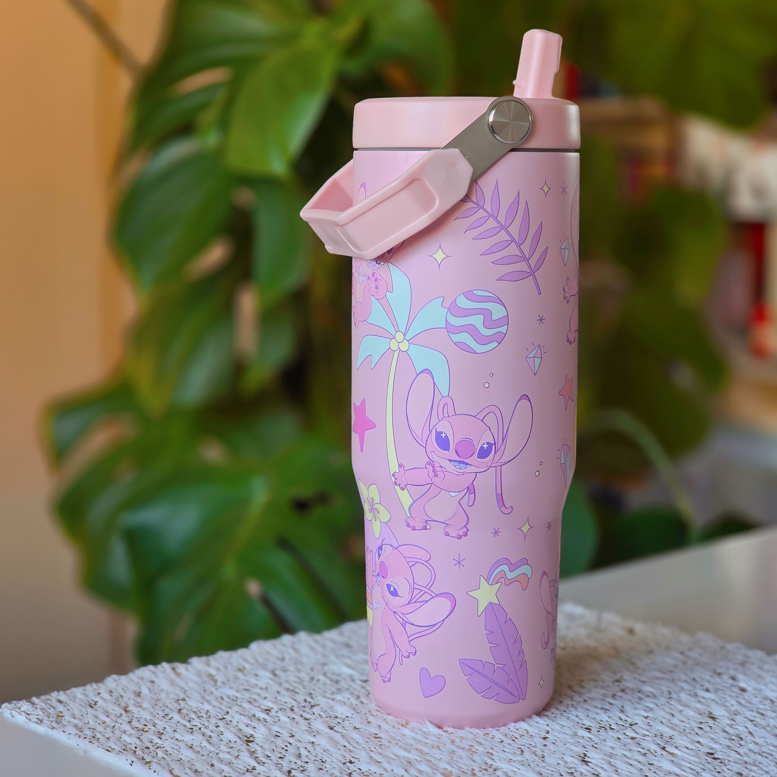 Product image Angel To-Go Mug with Handle - Lilo & Stitch