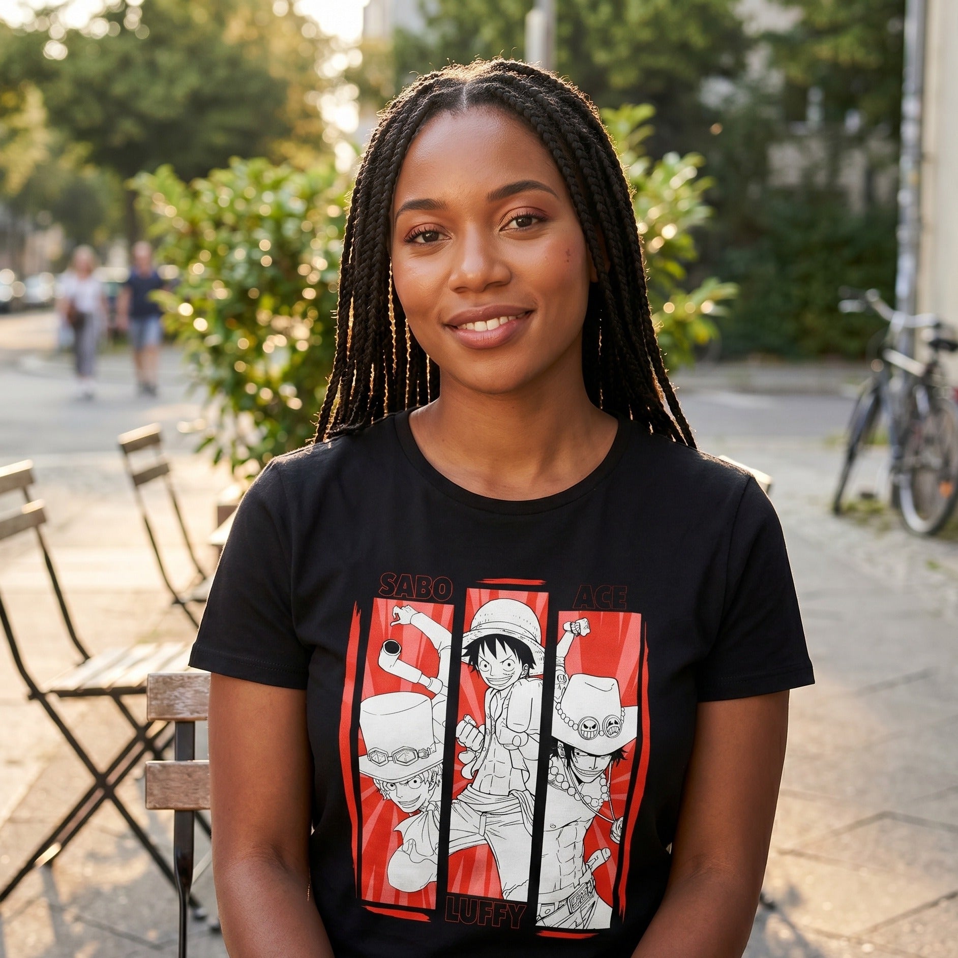 Product image One Piece - Crew T-Shirt black