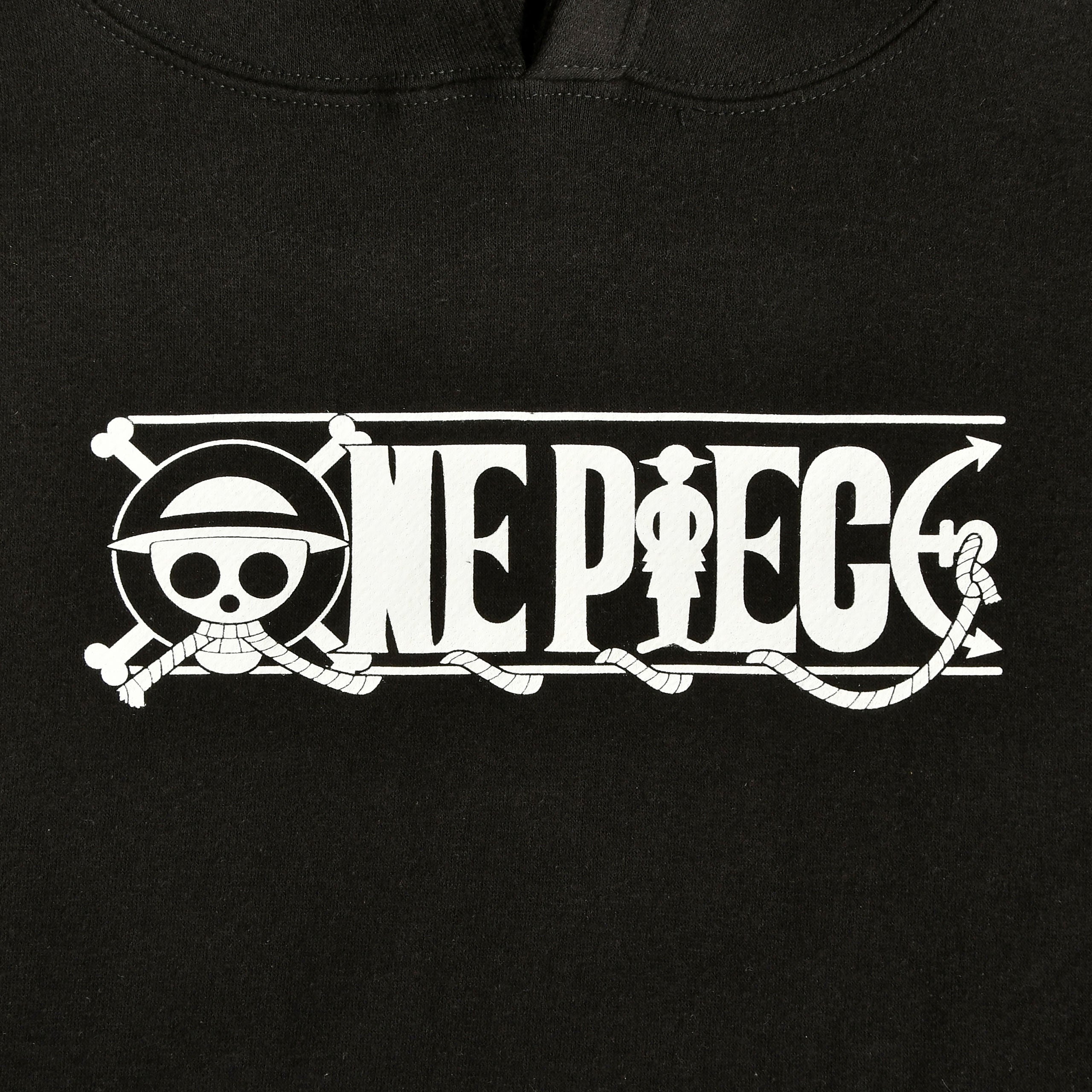 Product image One Piece - Luffy Straw Hat Crew Hoodie black
