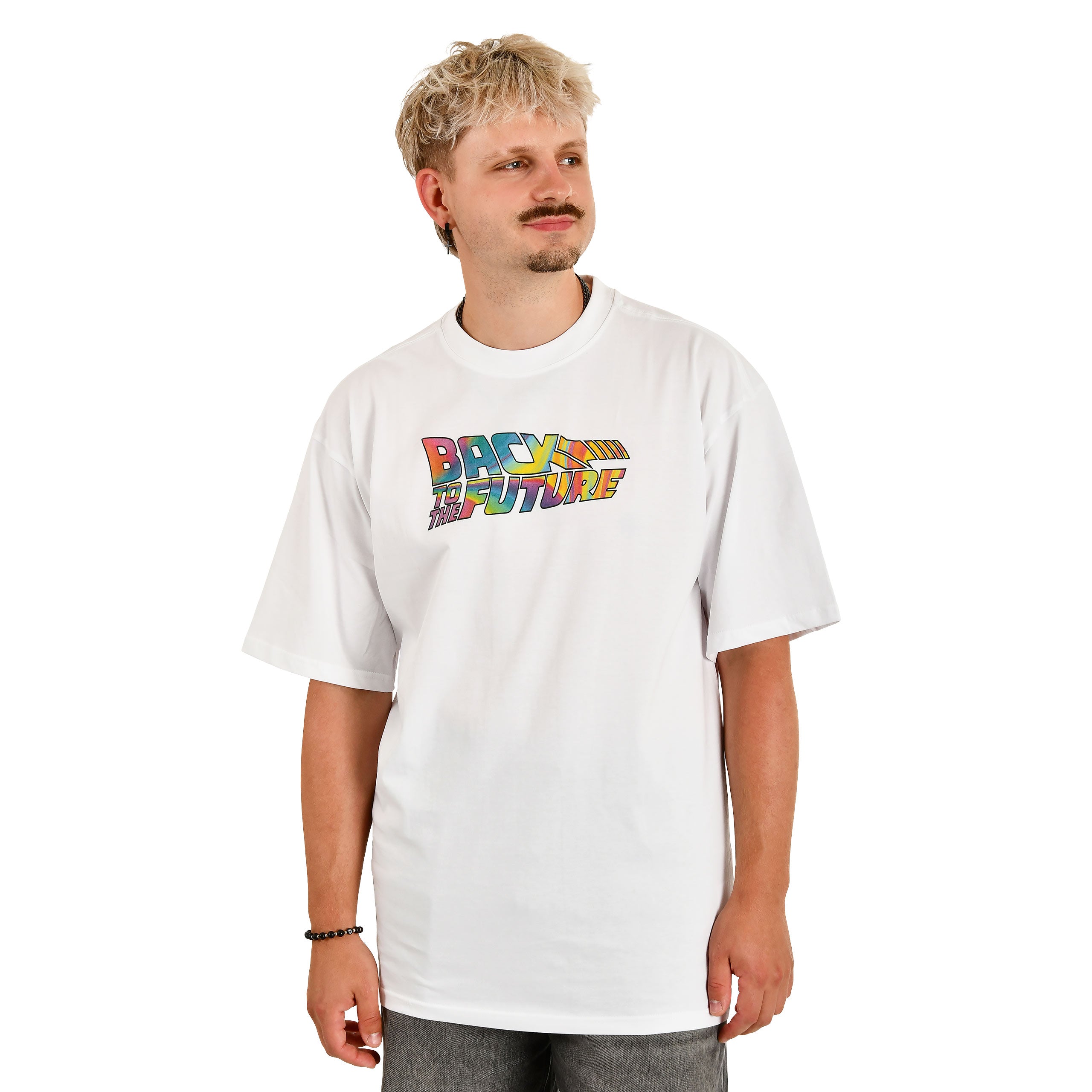 Product image Back to the Future - Hoverboard Oversize T-Shirt White