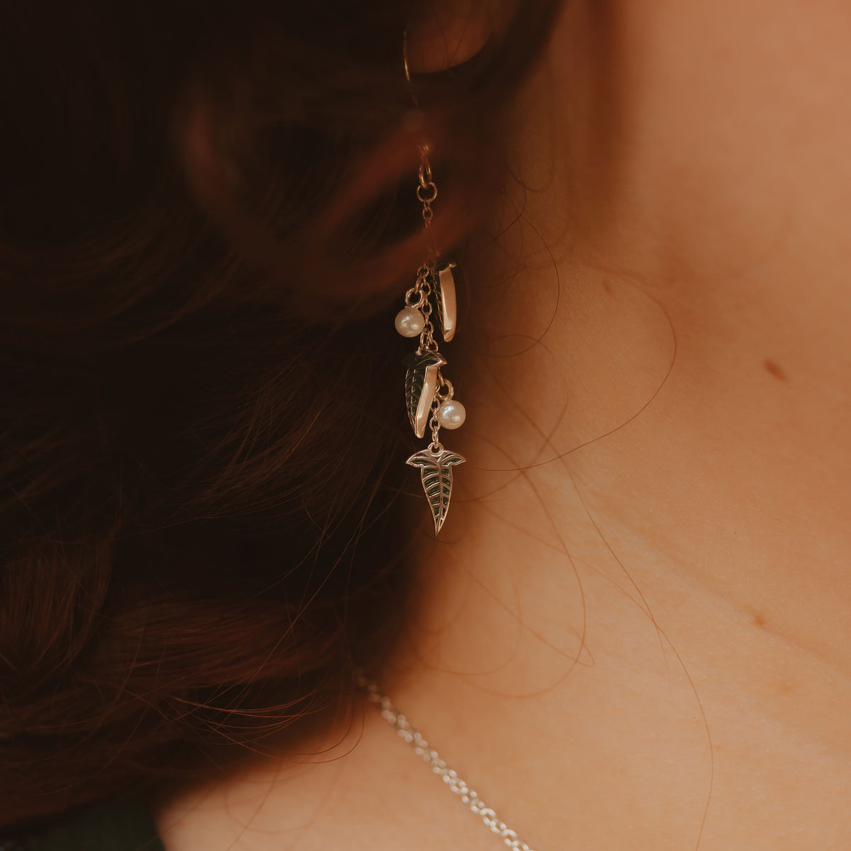 Product image Elven Leaf Earrings 925 Sterling Silver - The Lord of the Rings