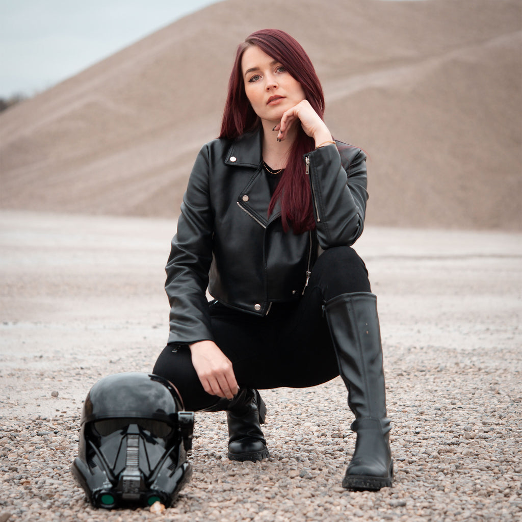 Product image Star Wars – Imperial Death Trooper Black Series Helmet Replica with Light