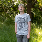 Product image How to Train Your Dragon - Night Fury Sketch T-Shirt Grey