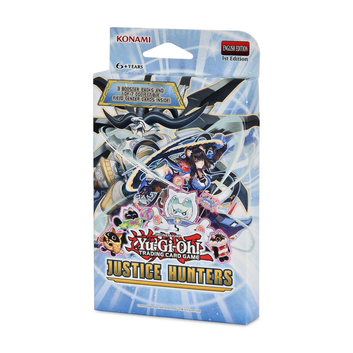 Product image Yu-Gi-Oh! - Justice Hunters Tuck Box English Version