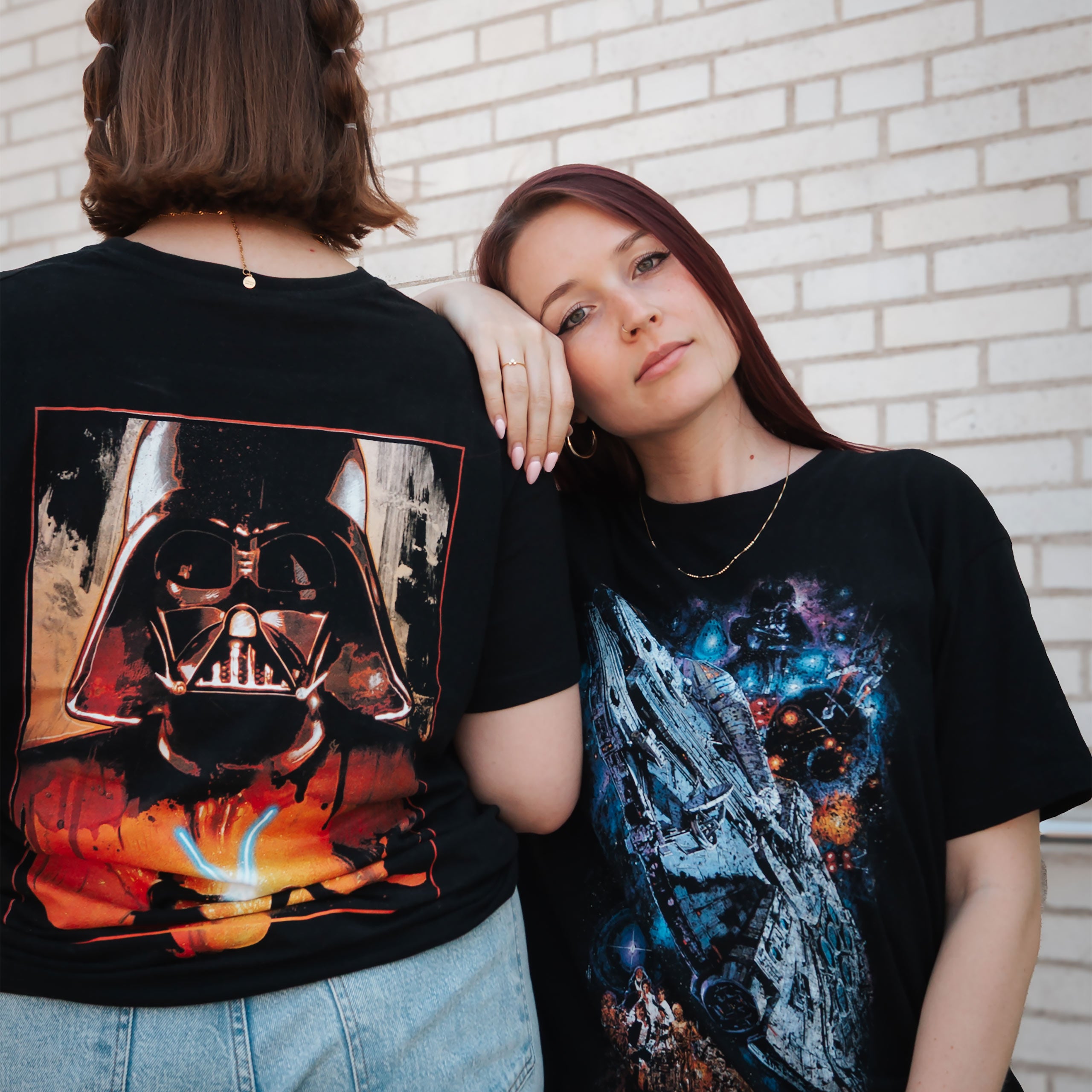 Product image Star Wars - Galaxy Ship Poster T-Shirt black