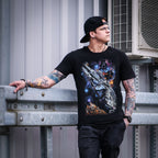 Product image Star Wars - Galaxy Ship Poster T-Shirt black