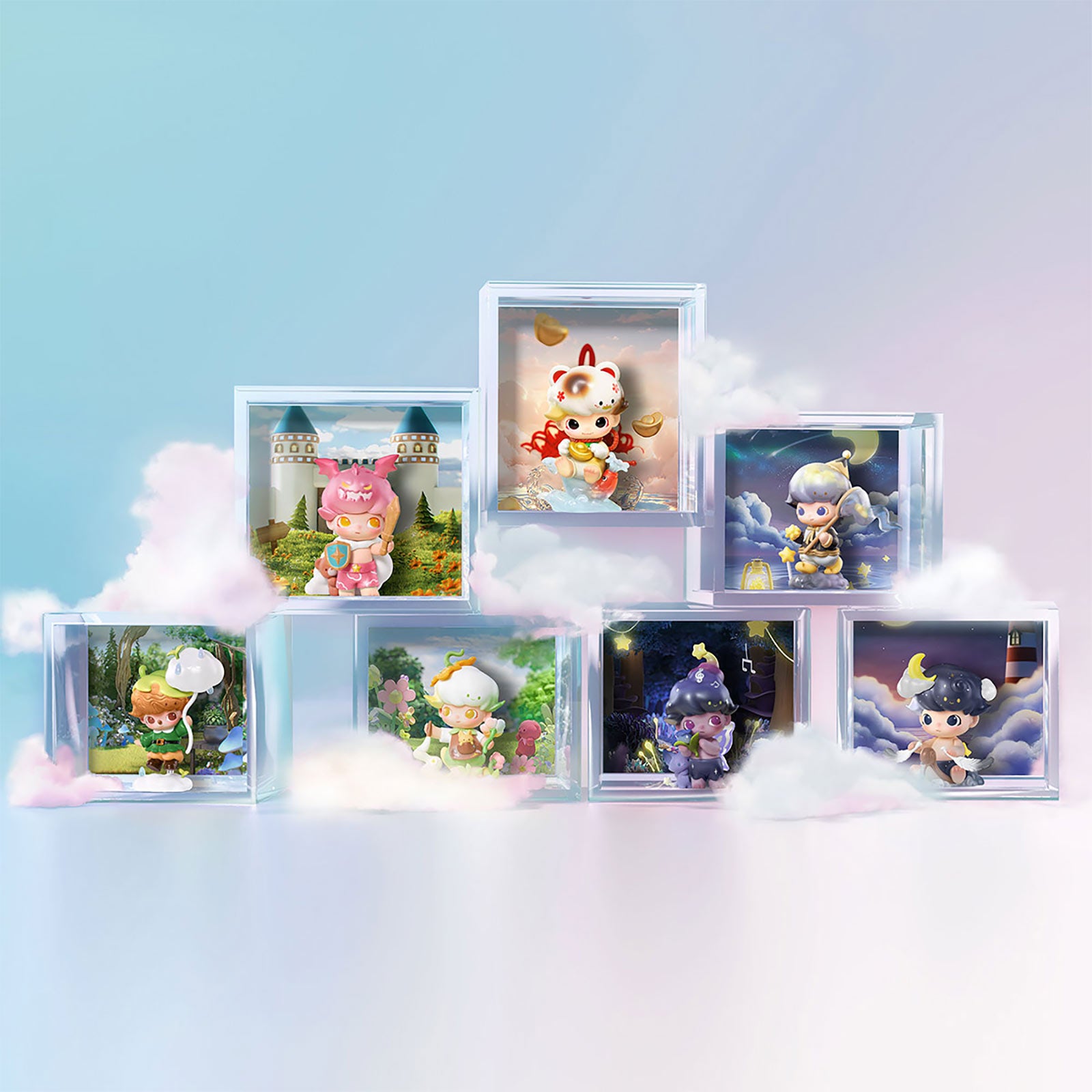 Product image Dimoo - Weaving Wonders POP MART Mystery Figures 12-Pack Display
