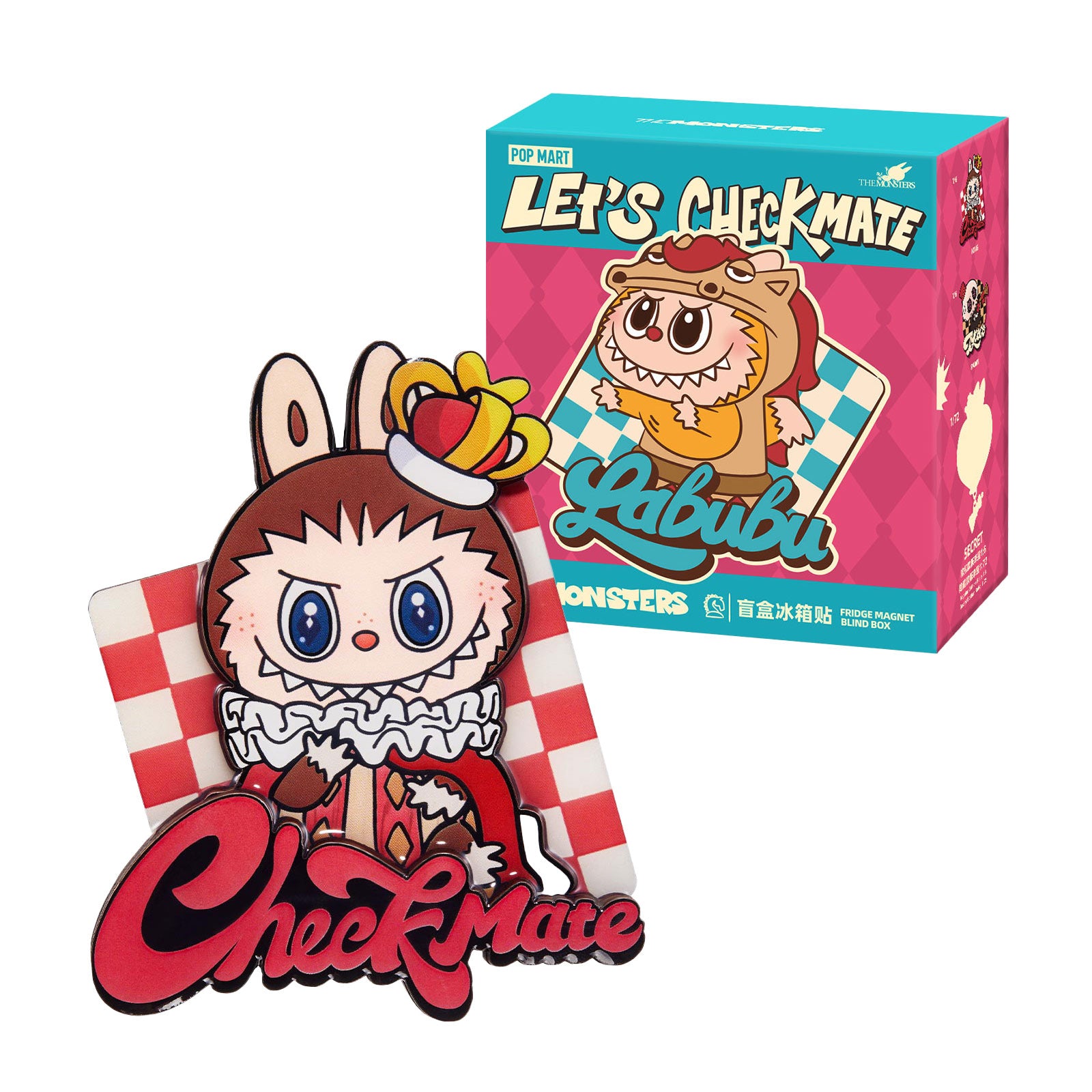 Product image Labubu - The Monsters Let's Checkmate Series POP MART Mystery Magnet