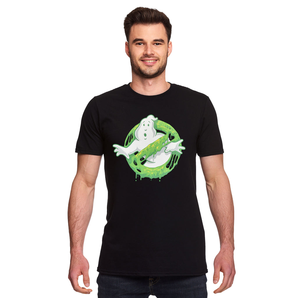 Product image Ghostbusters - Glow in the Dark Slime Logo T-Shirt Black
