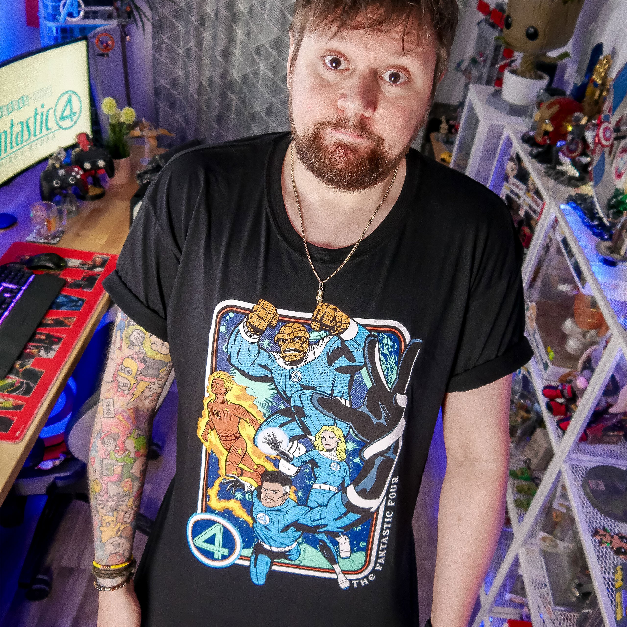 Product image Fantastic Four - Characters T-Shirt black