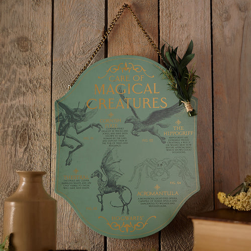 Product image Harry Potter - Care of Magical Creatures Wooden Wall Art
