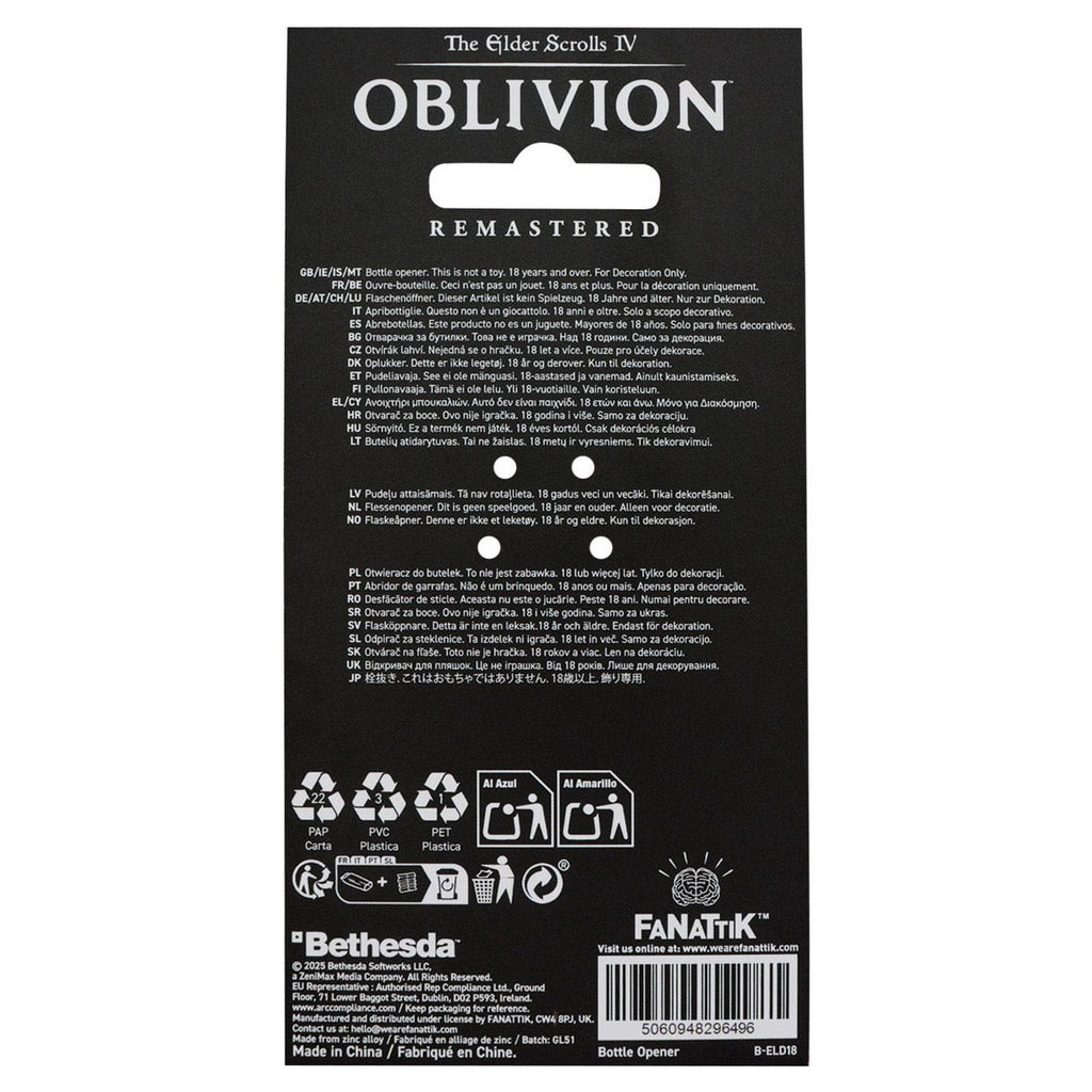 Product image The Elder Scrolls IV: Oblivion - Mehrune's Razor Bottle Opener