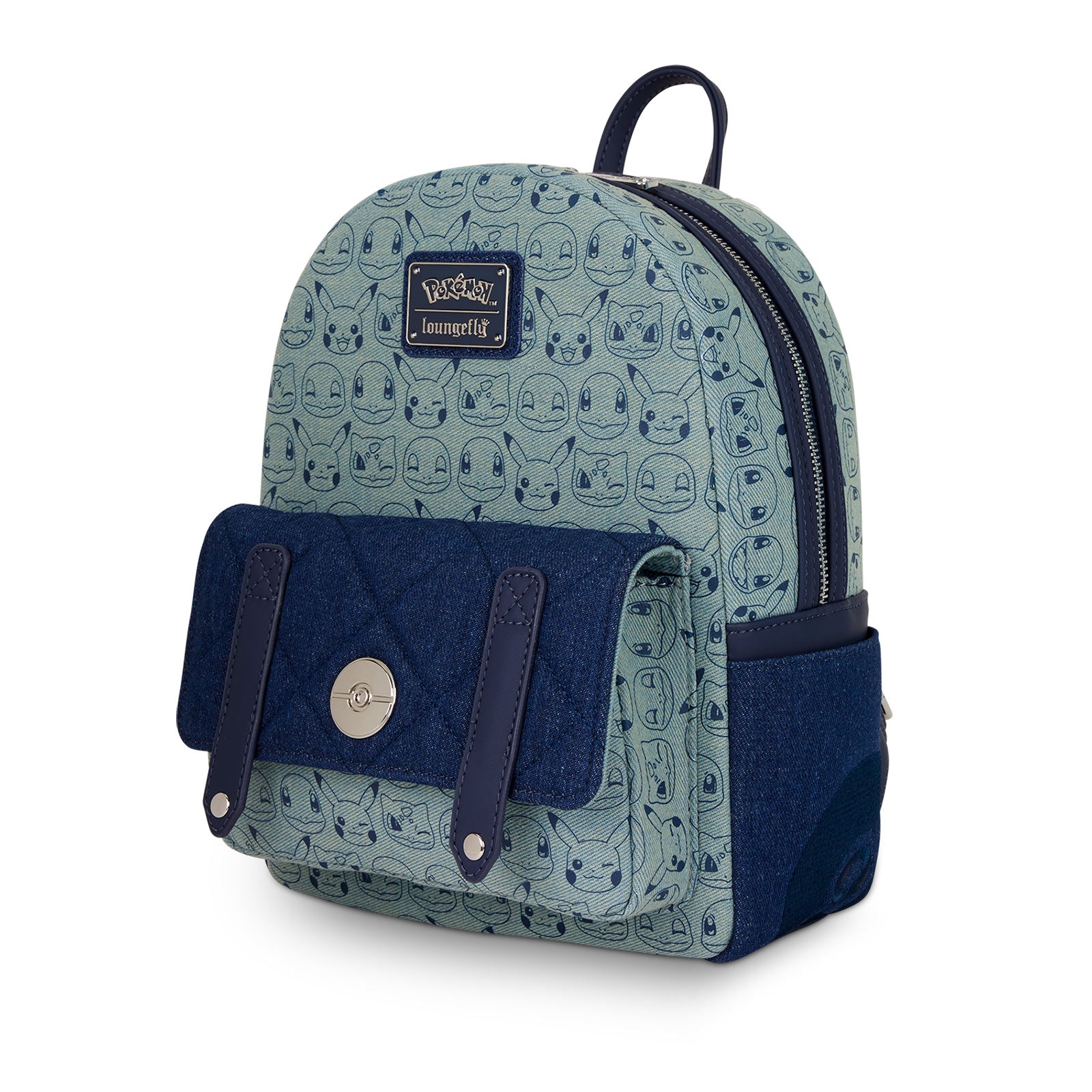 Product image Pikachu Denim Mini Backpack - Pokemon