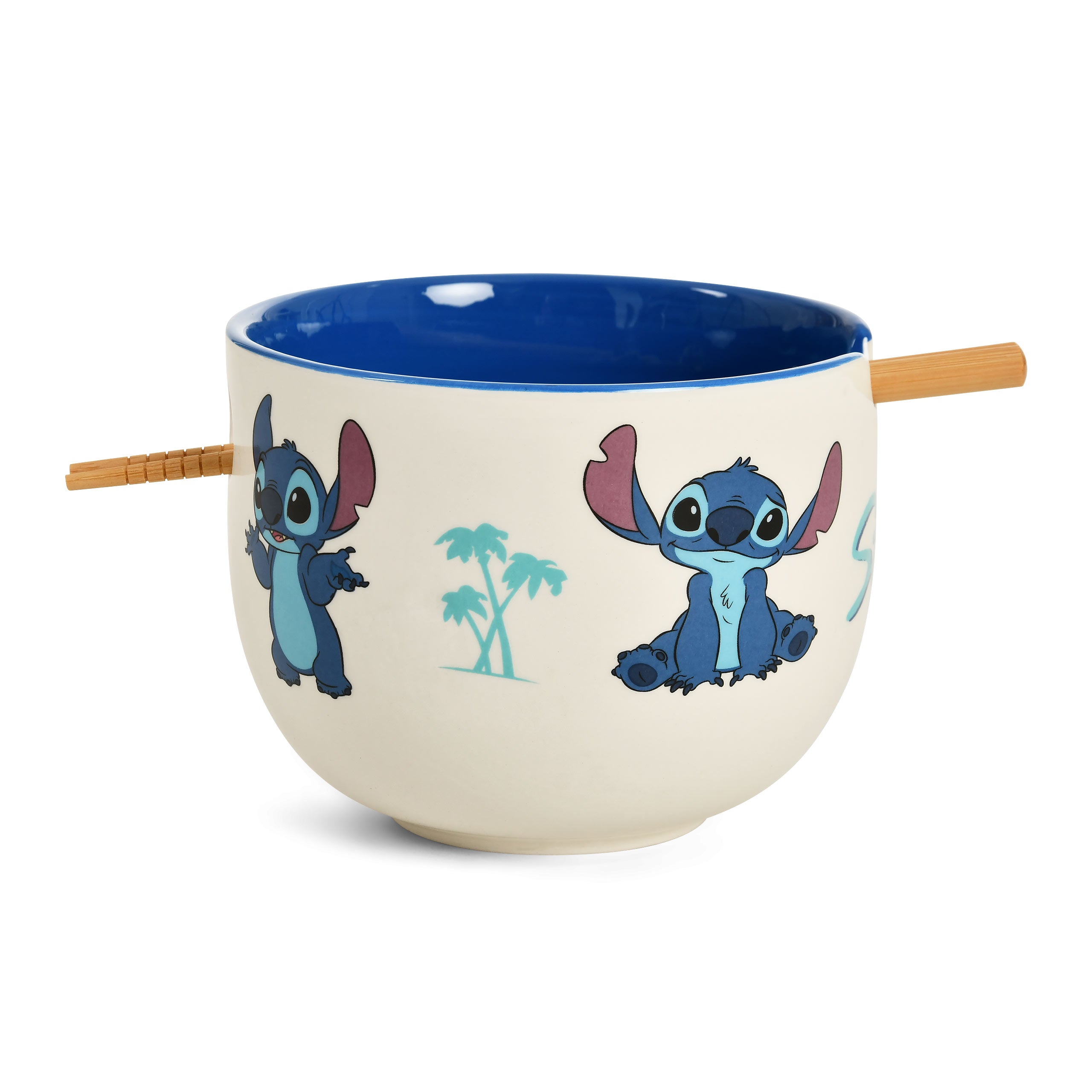 Product image Stitch Aloha Ramen Bowl with Chopsticks - Lilo & Stitch