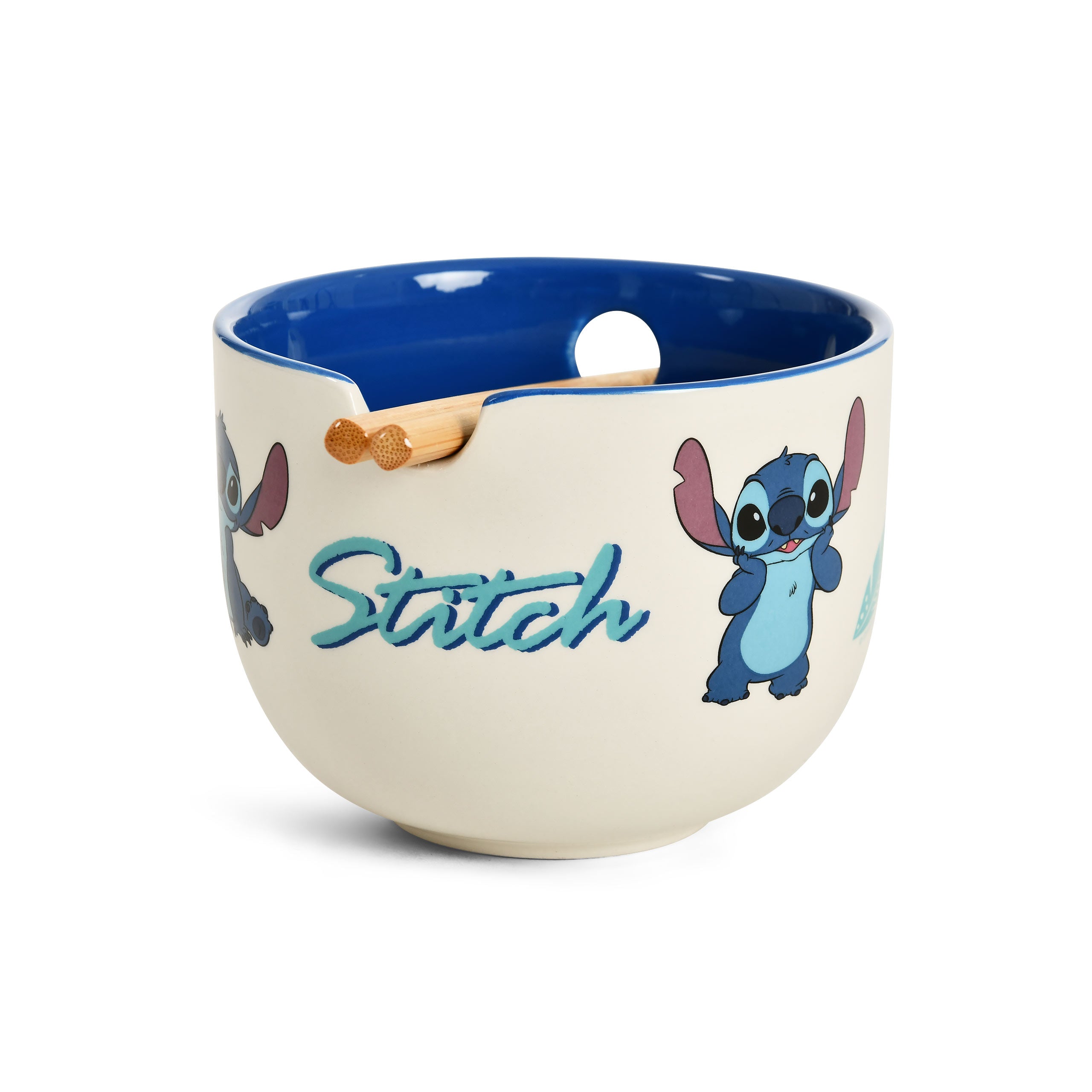Product image Stitch Aloha Ramen Bowl with Chopsticks - Lilo & Stitch