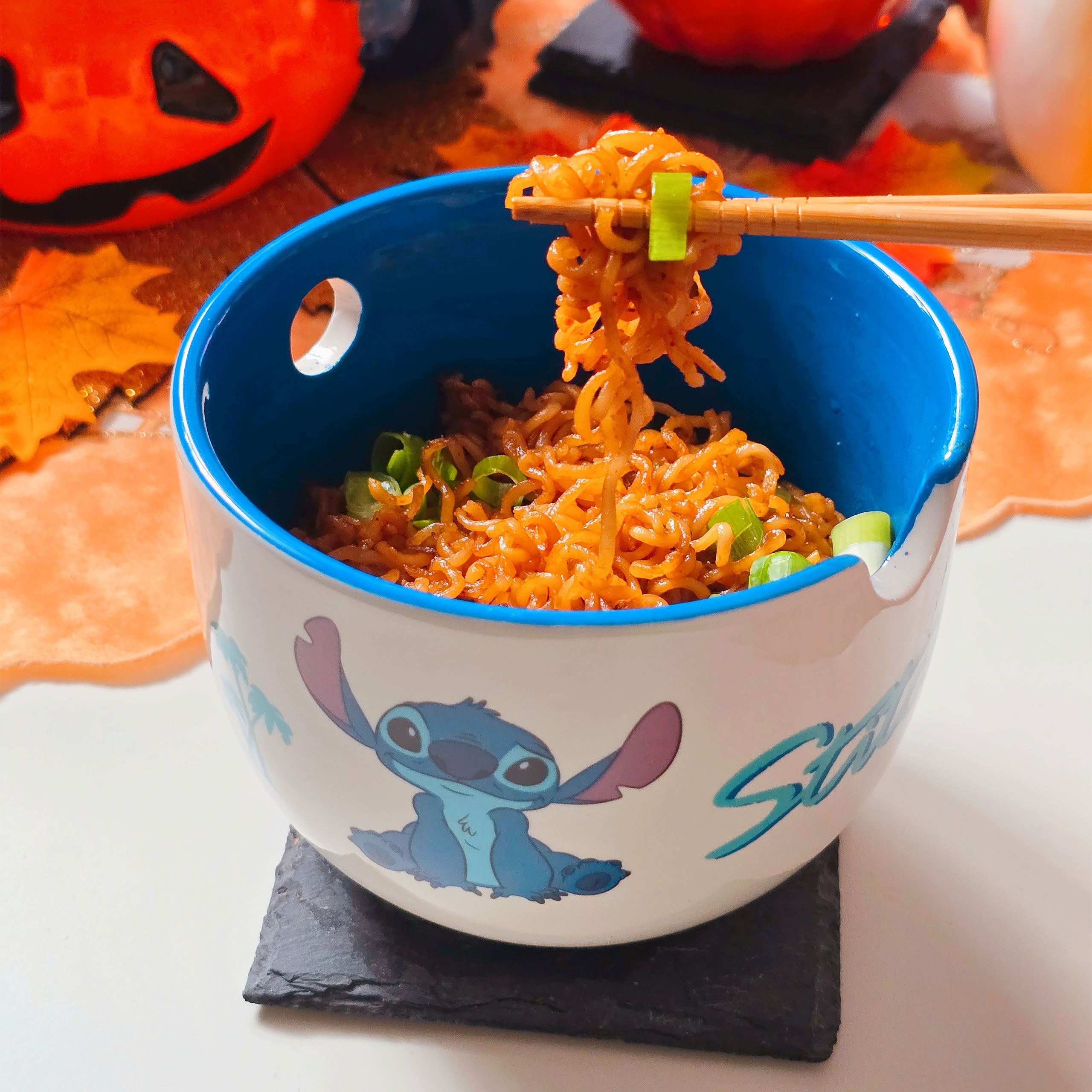 Product image Stitch Aloha Ramen Bowl with Chopsticks - Lilo & Stitch