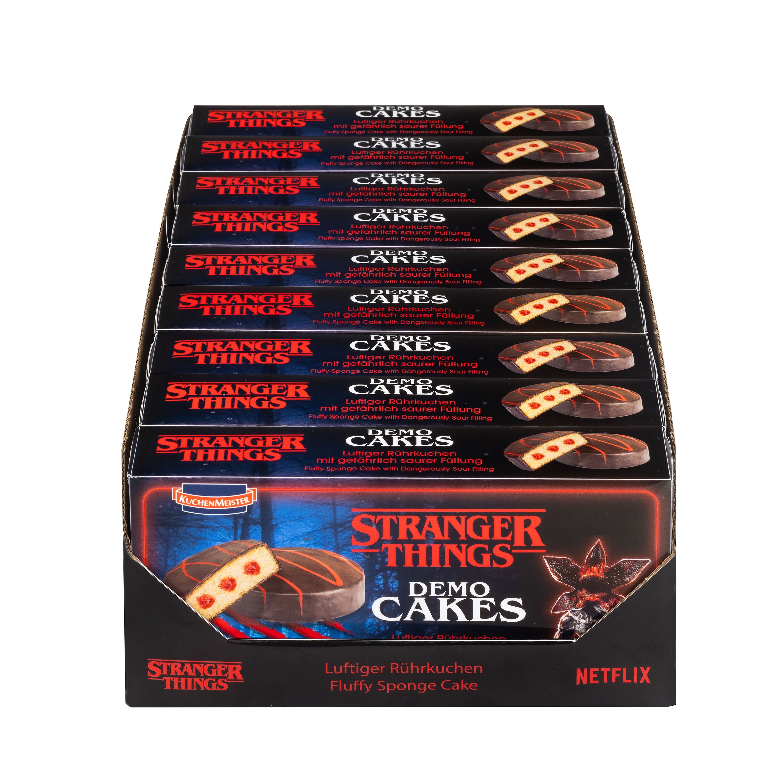 Product image Stranger Things - Demo Cakes Sponge Cakes 9-Pack Display