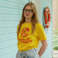 Product image Stranger Things - Surfer Boy Pizza T-shirt yellow