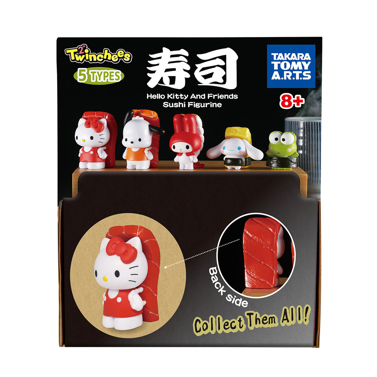 Product image Sanrio - Hello Kitty & Friends Sushi Kawai Mystery Twinchees Figure Display E1089482