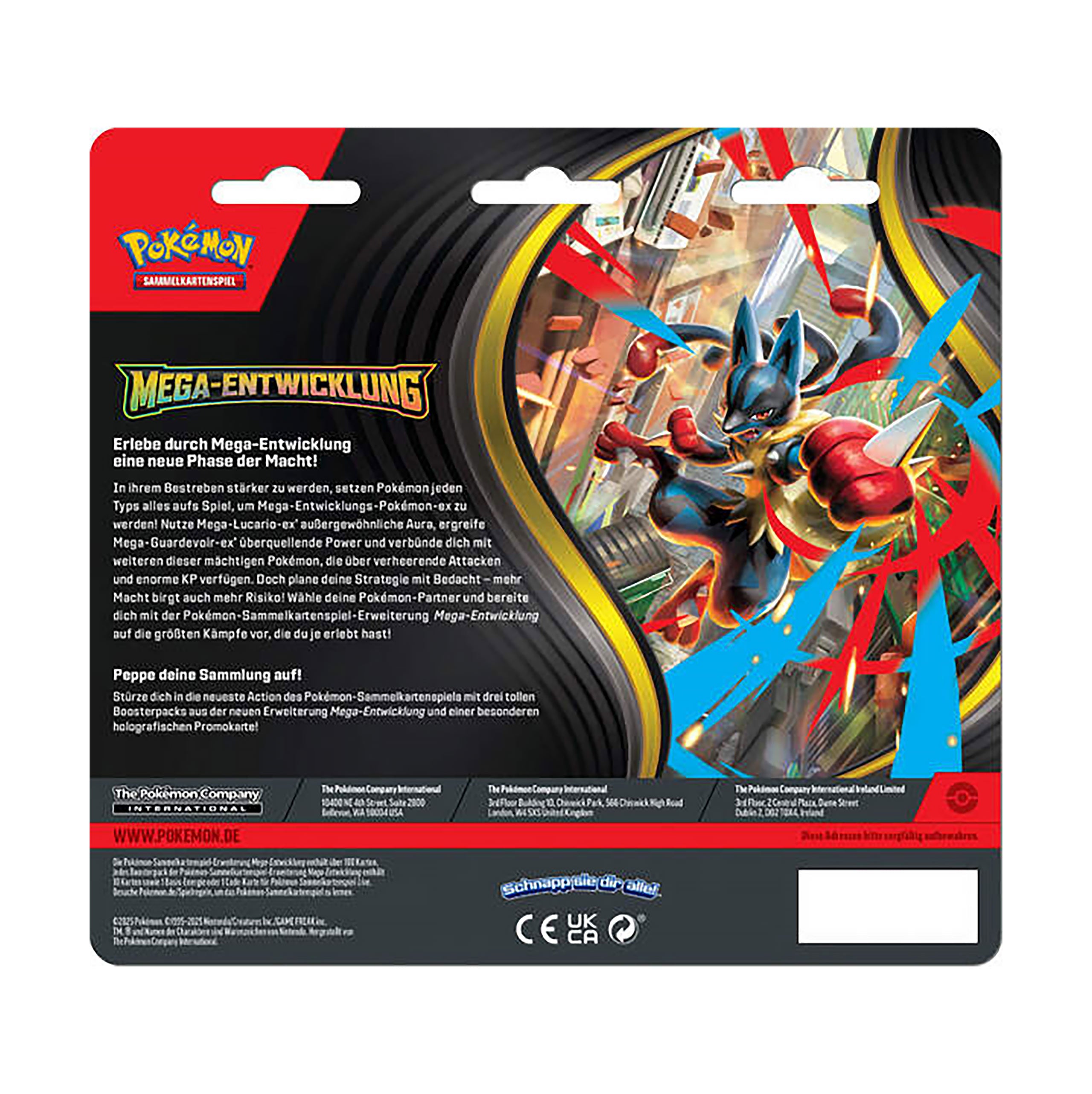 Product image Pokémon - Mega Evolution Trading Card Blister (German Edition)
