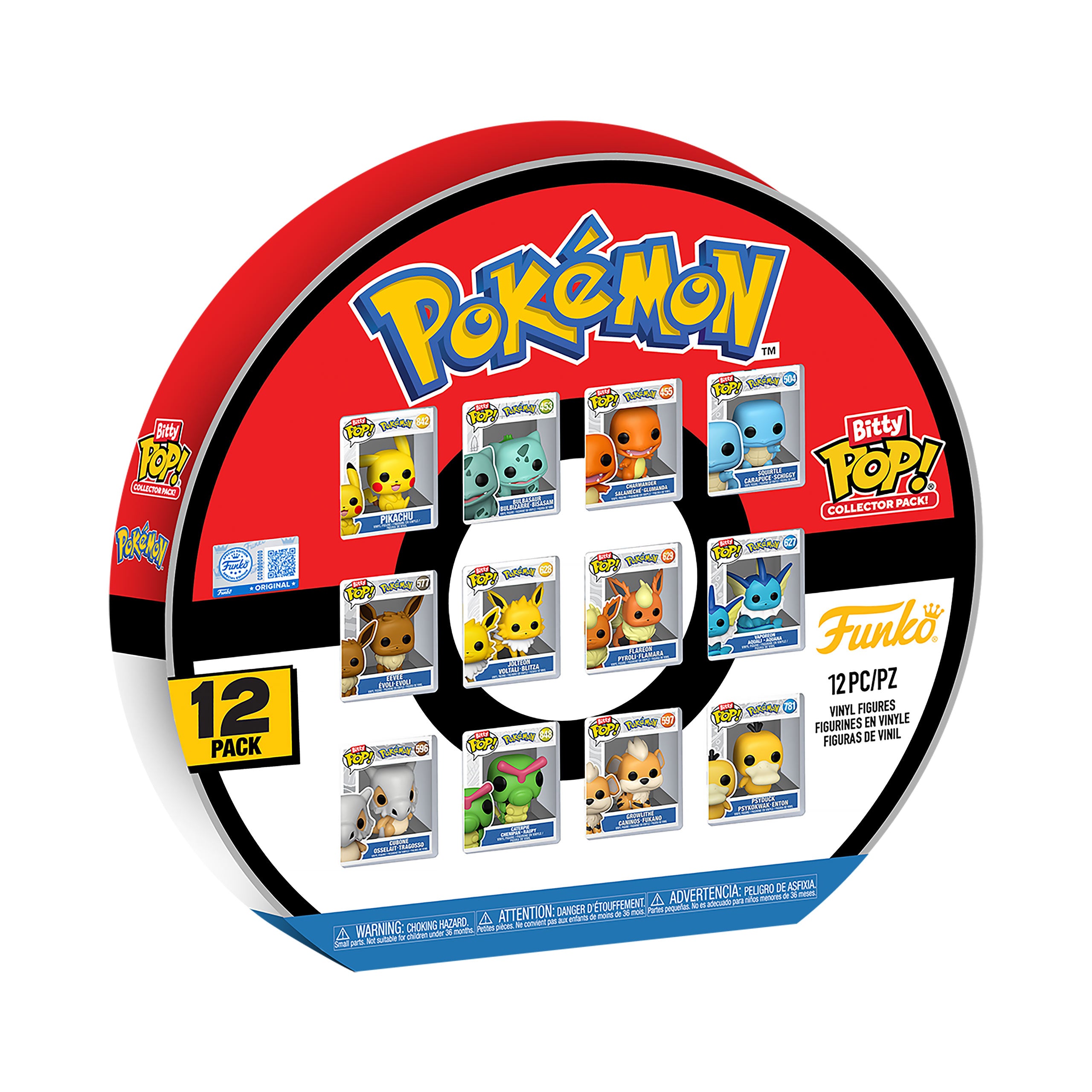 Product image Pokémon - Pikachu and Friends Funko Bitty Pop 12-Figure Set