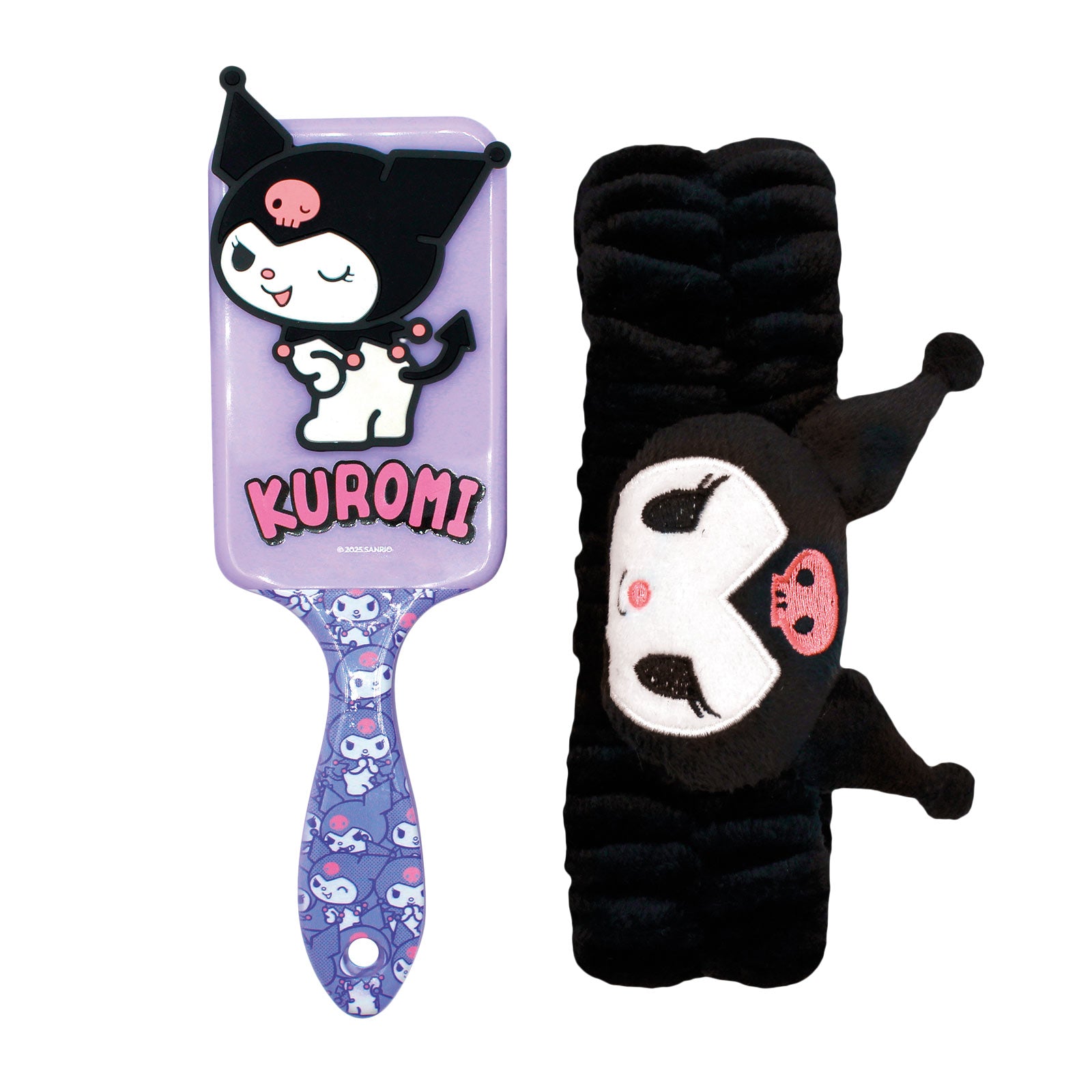 Product image Sanrio - Kuromi Hairbrush and Headband