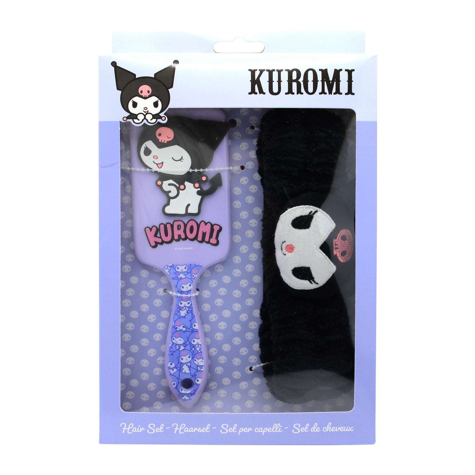 Product image Sanrio - Kuromi Hairbrush and Headband