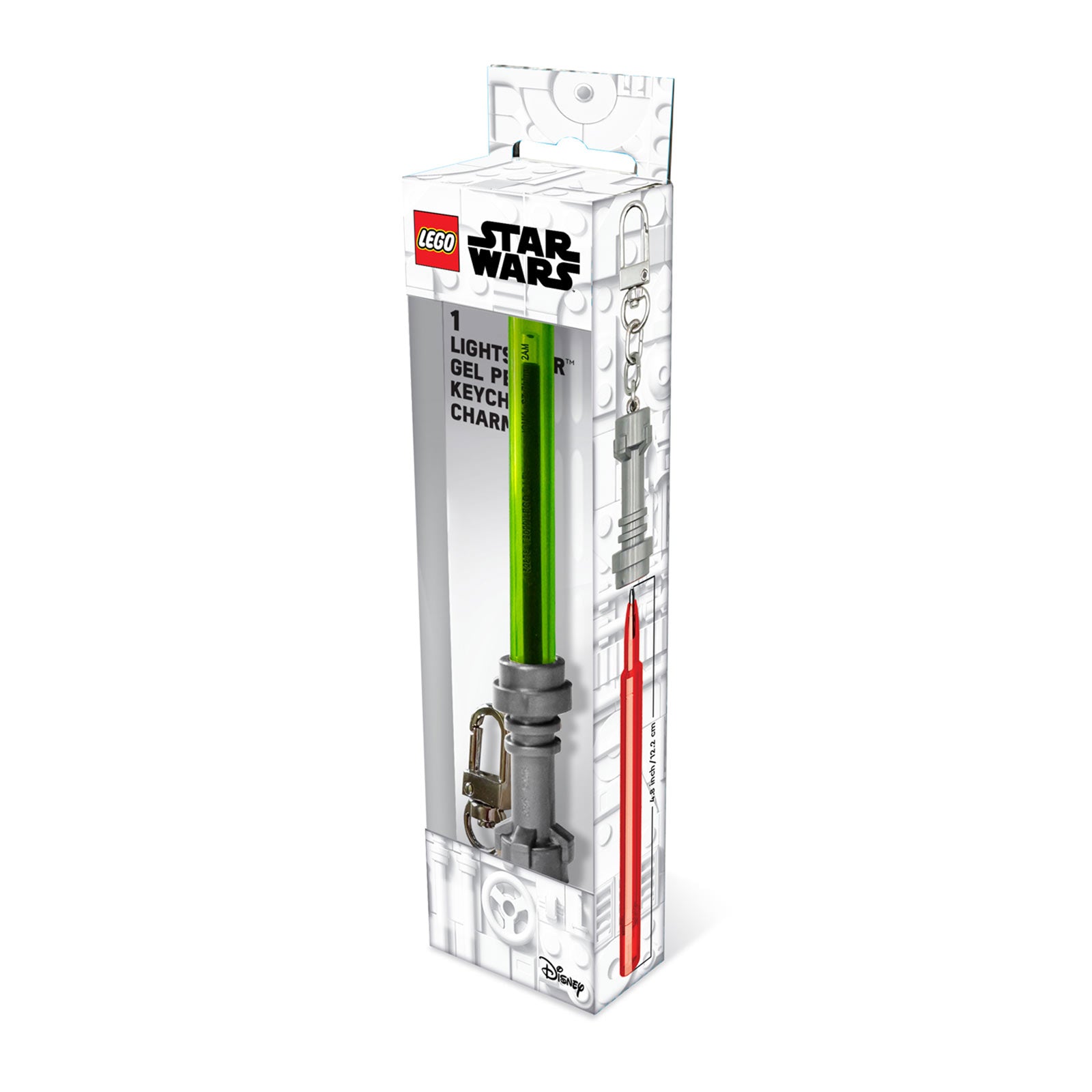 Product image Star Wars - LEGO Lightsaber Gel Pen with Carabiner - Green
