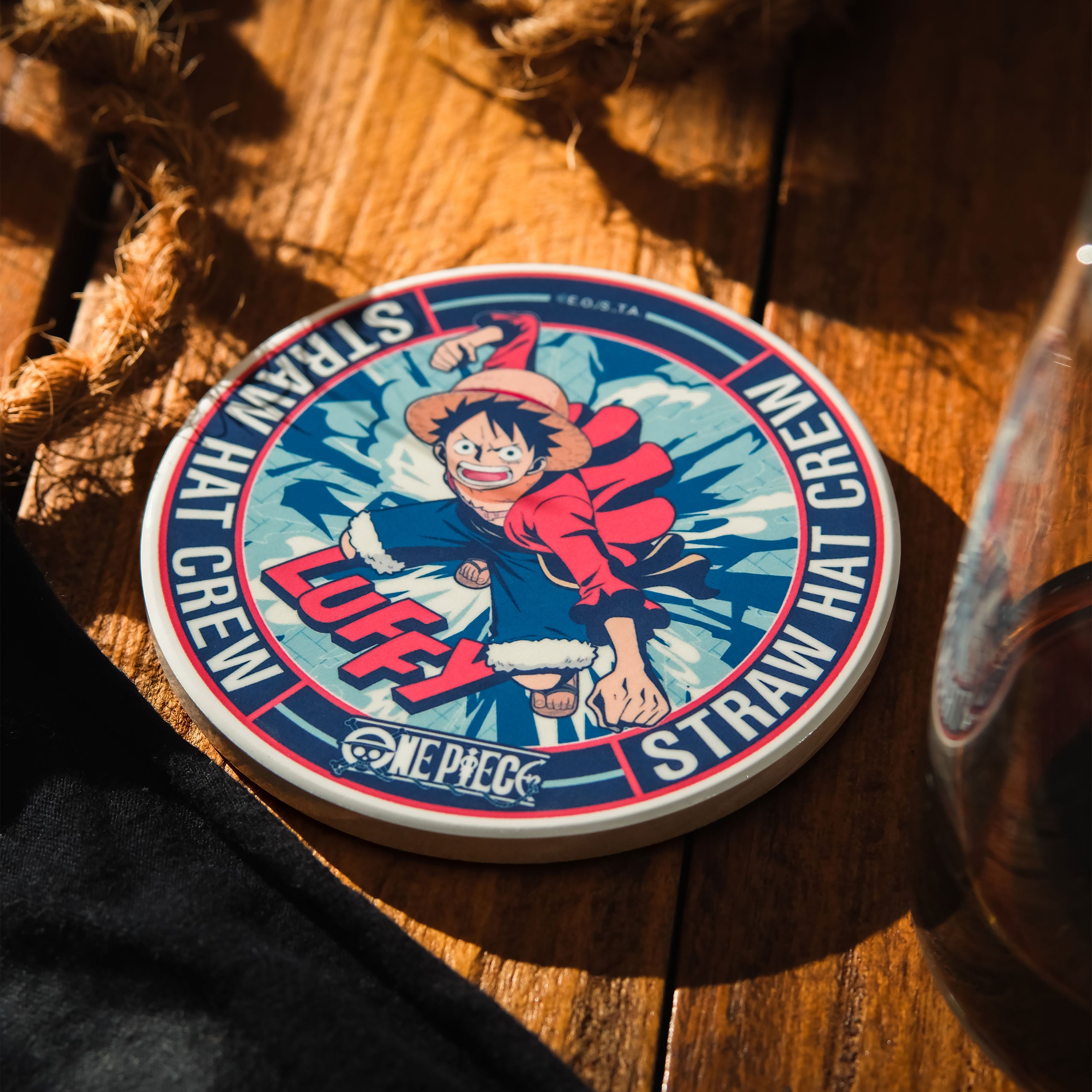 Product image One Piece - Monkey D. Luffy Coaster