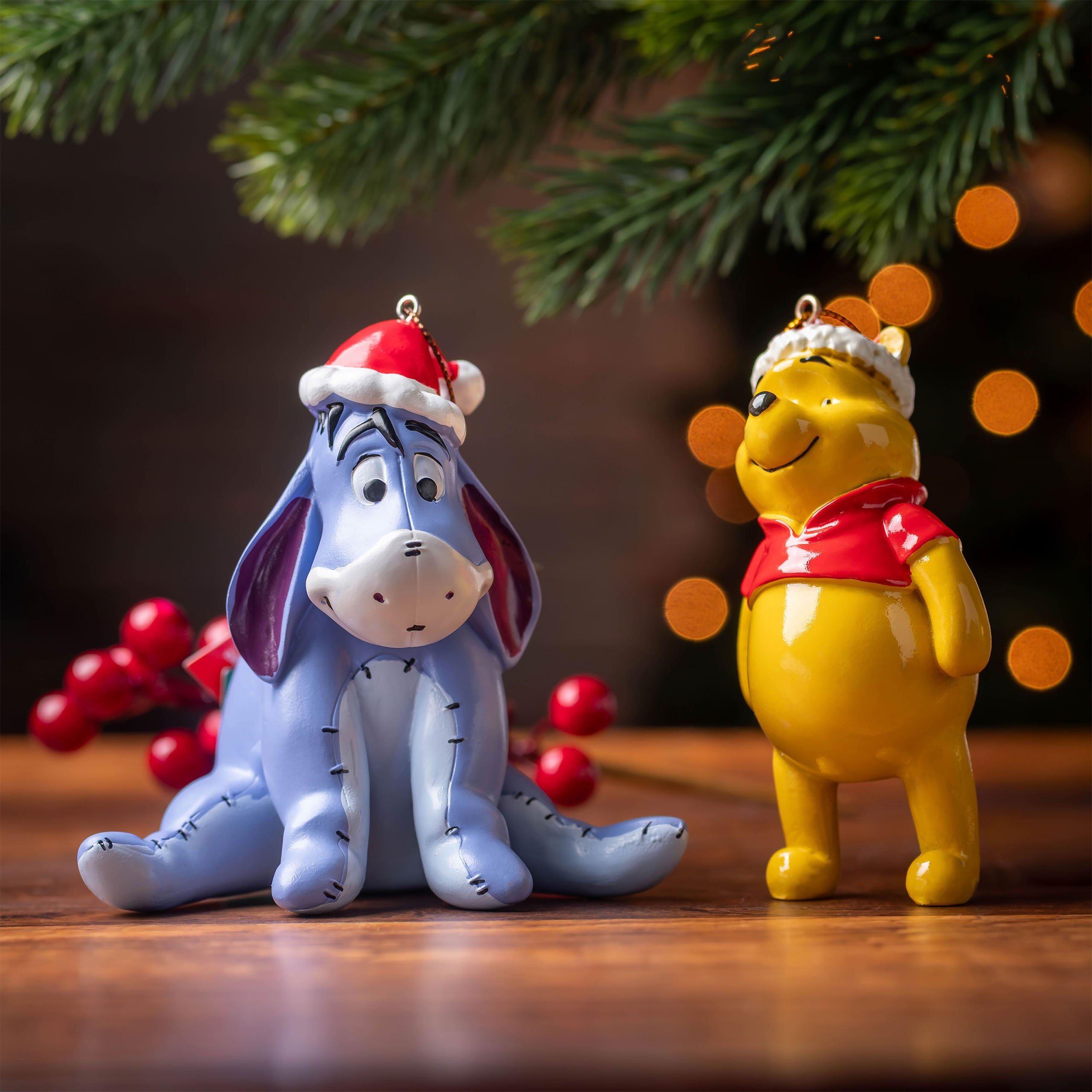 Product image Winnie the Pooh - Santa Claus Christmas Tree Ornament