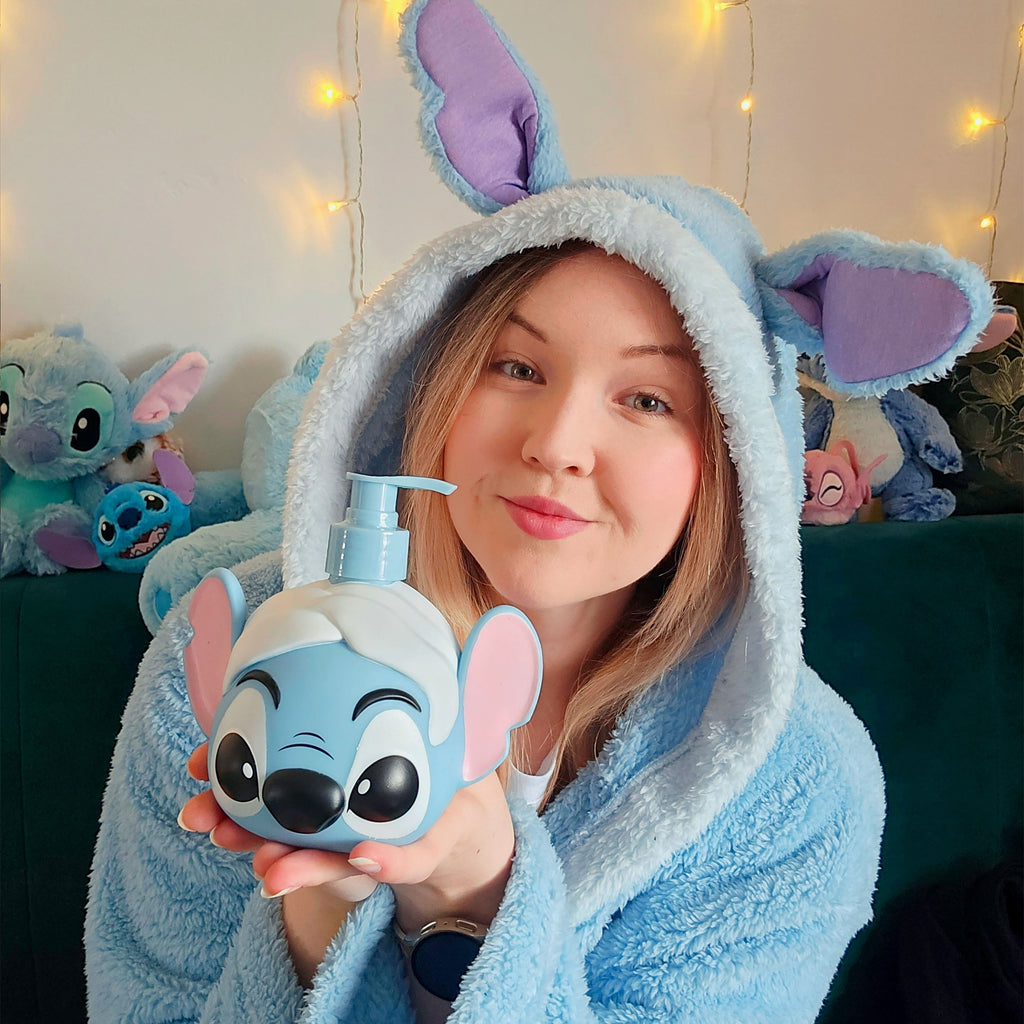 Product image Stitch Soap Dispenser with Cleansing Gel - Lilo & Stitch
