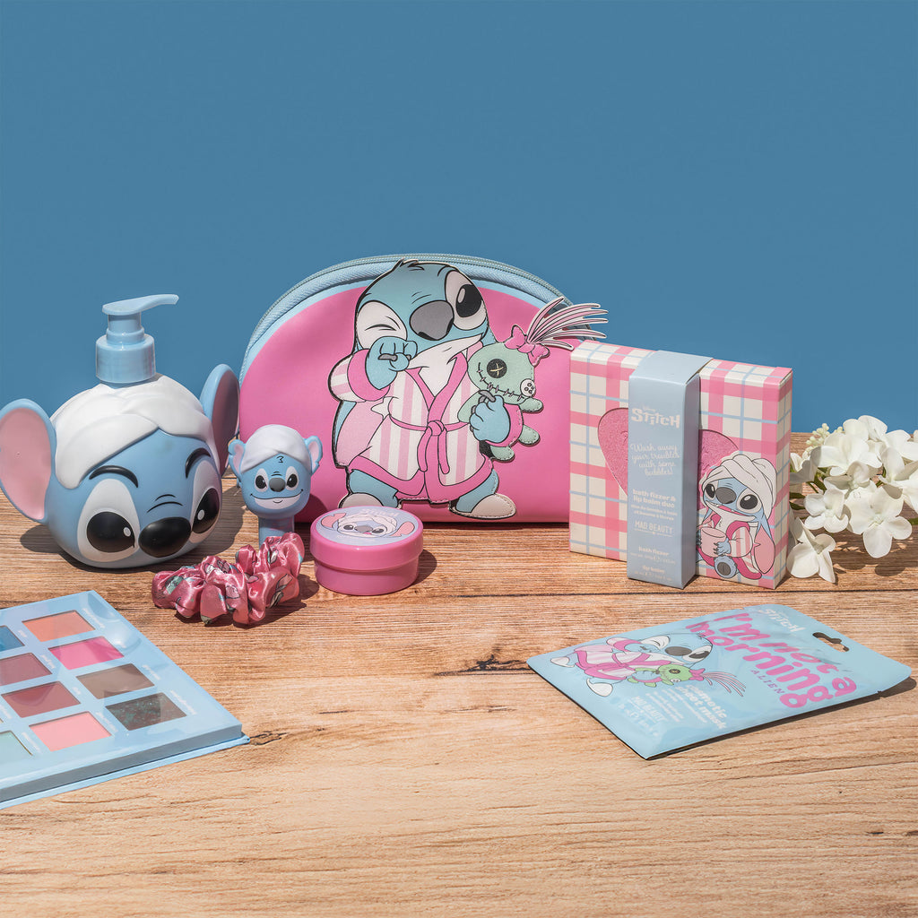 Product image Stitch Lip Balm and Bath Fizzer Cosmetic Set - Lilo & Stitch