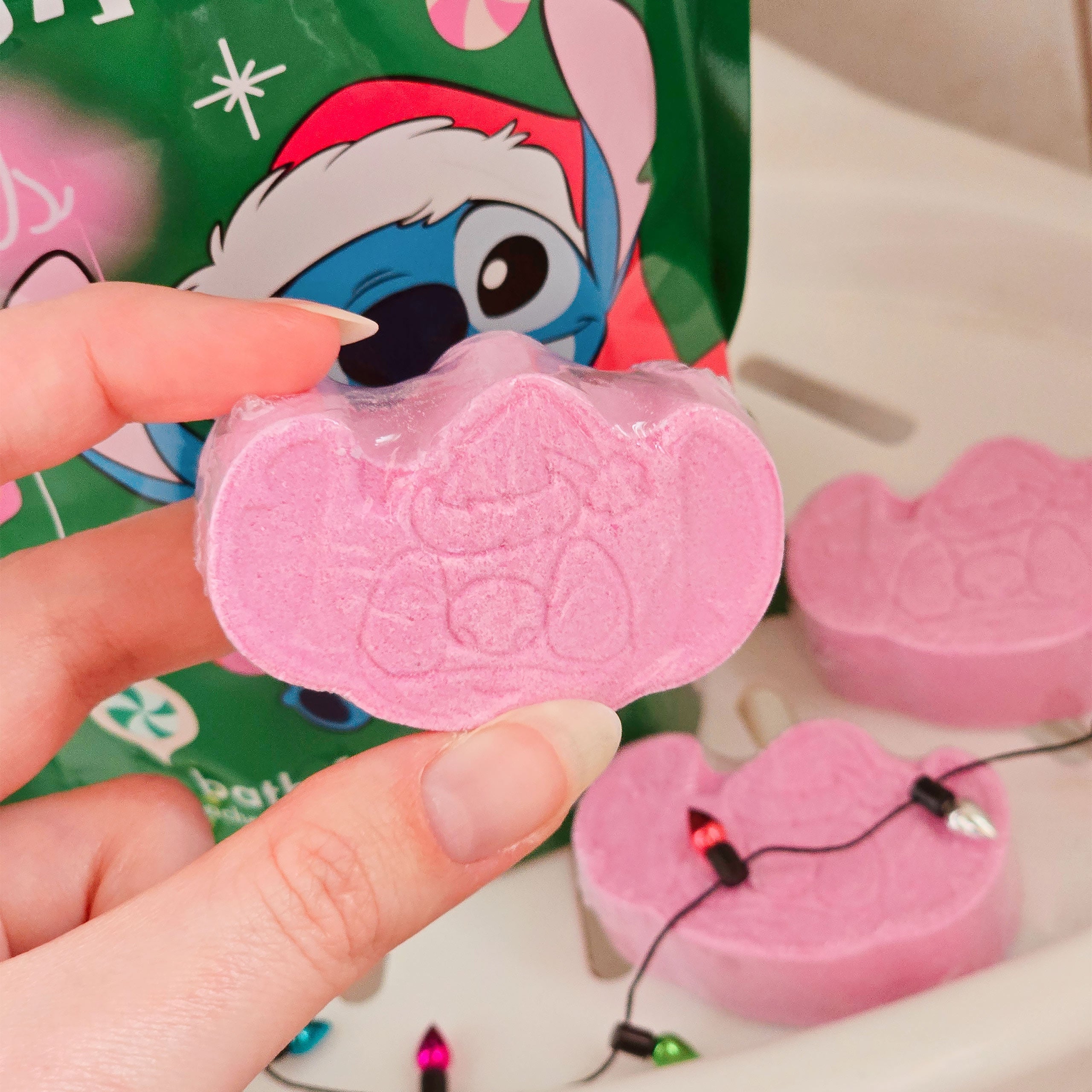 Product image Stitch-mas Bath Fizzers Set of 6 - Lilo & Stitch