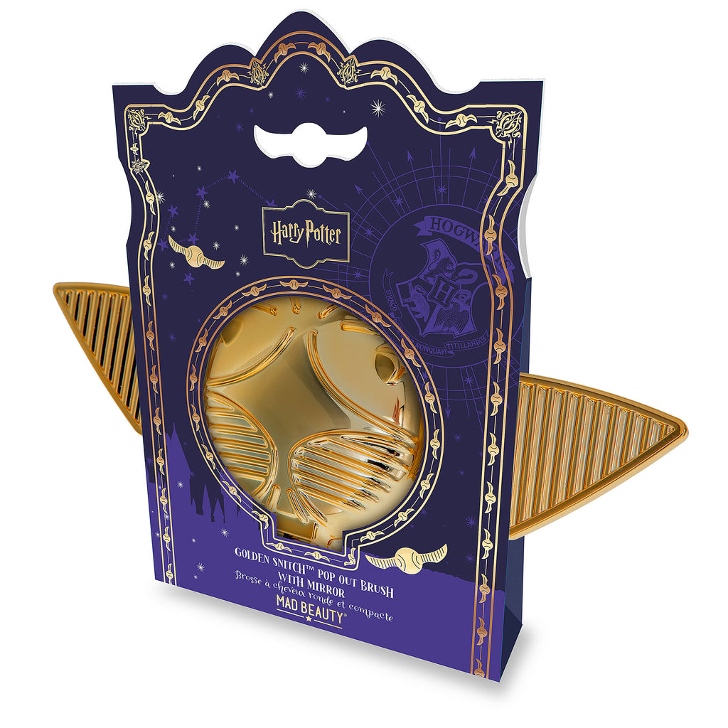 Product image Harry Potter - Golden Snitch Pop-out Hairbrush